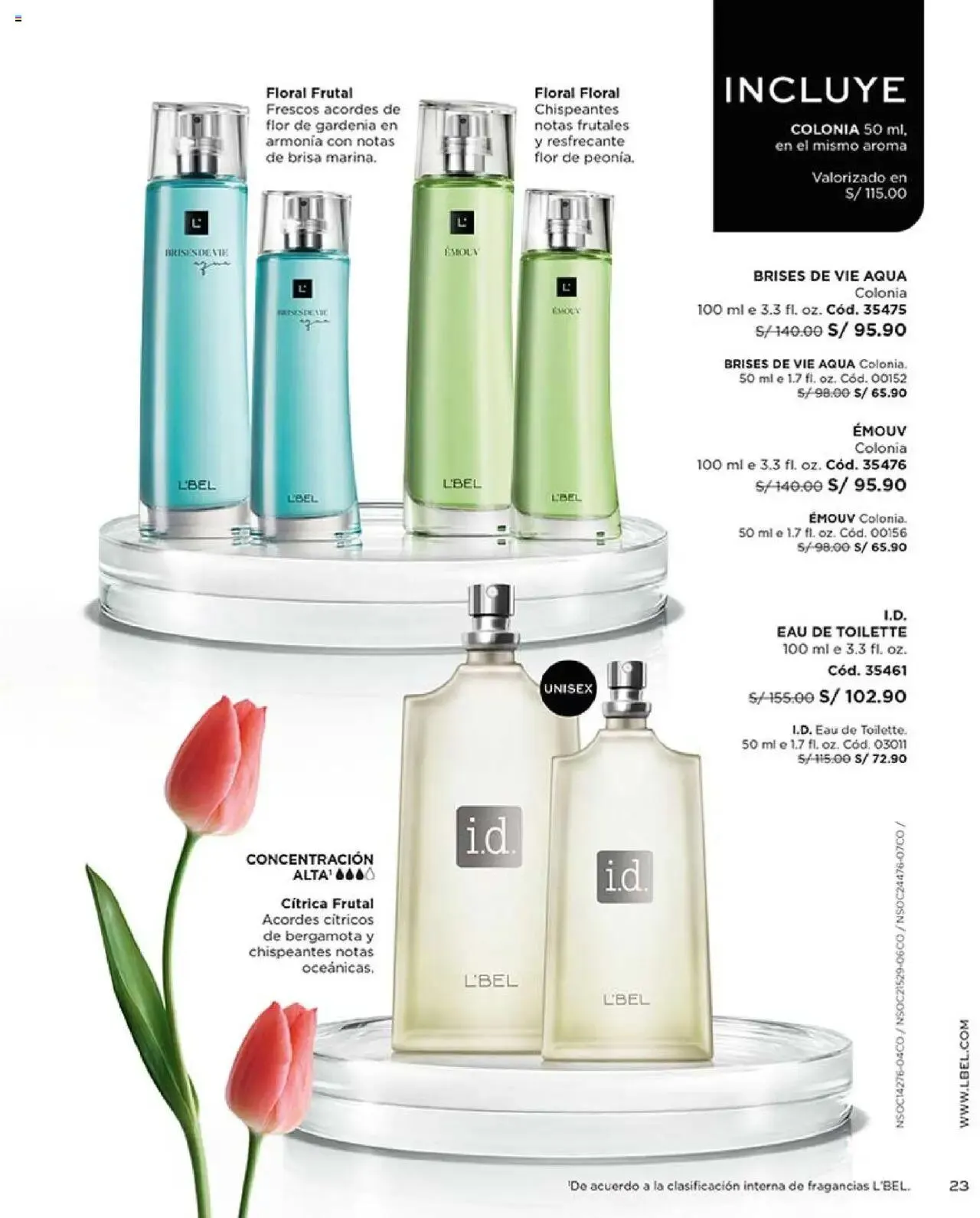 Catalogo de L'Bel - Campaña 07 24 de marzo al 30 de abril 2025 - Pag 22