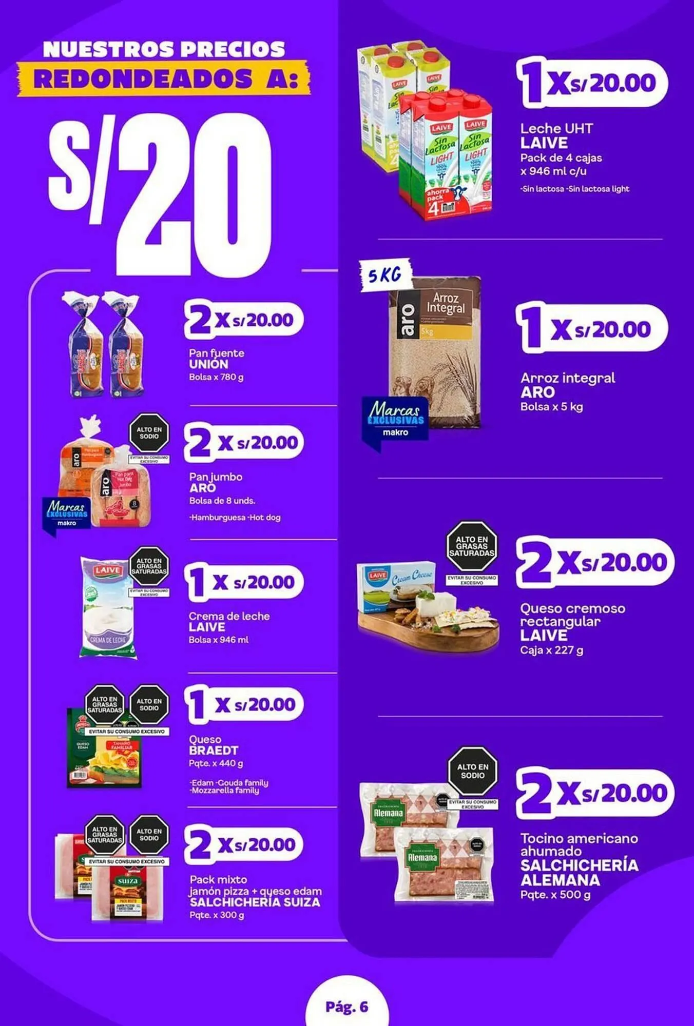 Catalogo de Catálogo Makro 28 de agosto al 10 de setiembre 2025 - Pag 6