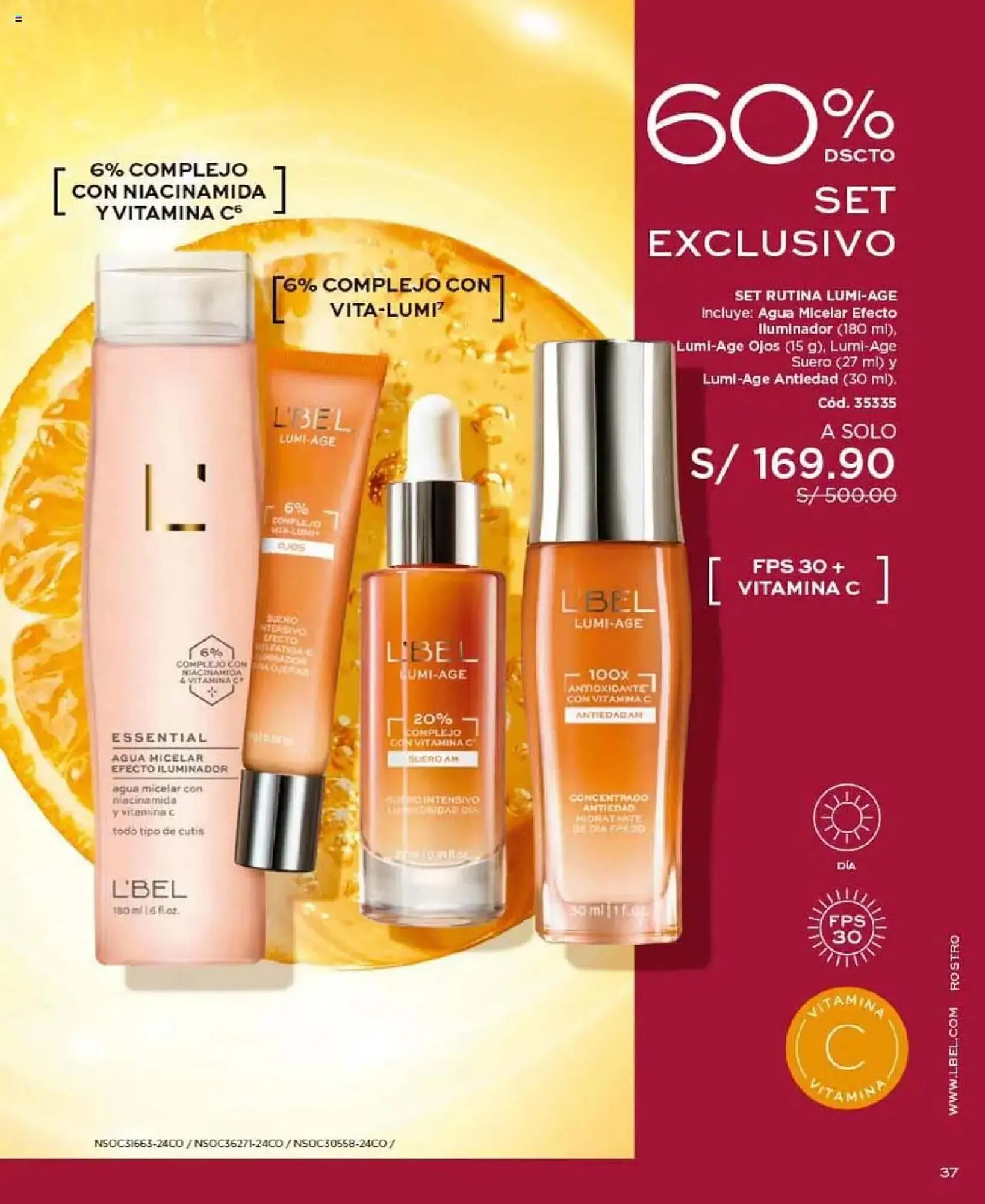 Catalogo de Catálogo L'Bel 16 de octubre al 31 de diciembre 2025 - Pag 37