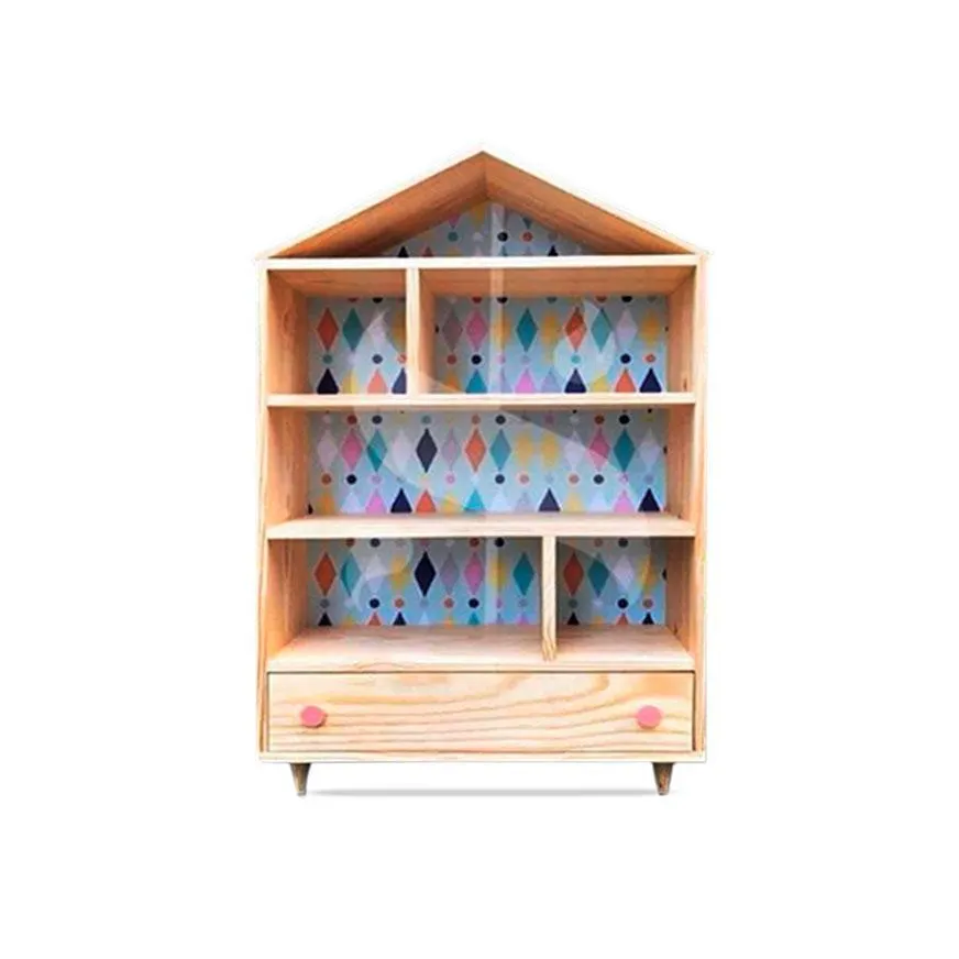 Juguetero Muebles Creativos Casita Y Cajon Parte Inferior
