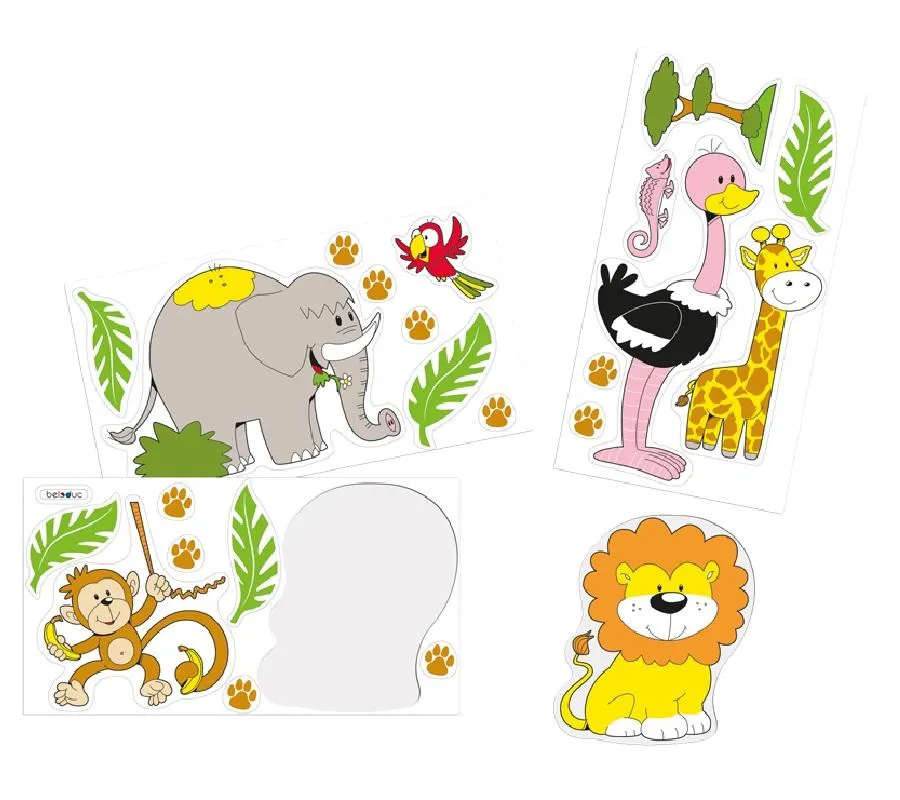 STICKERS TABLERO JUNGLA 23685 TABLEROS BELEDUC