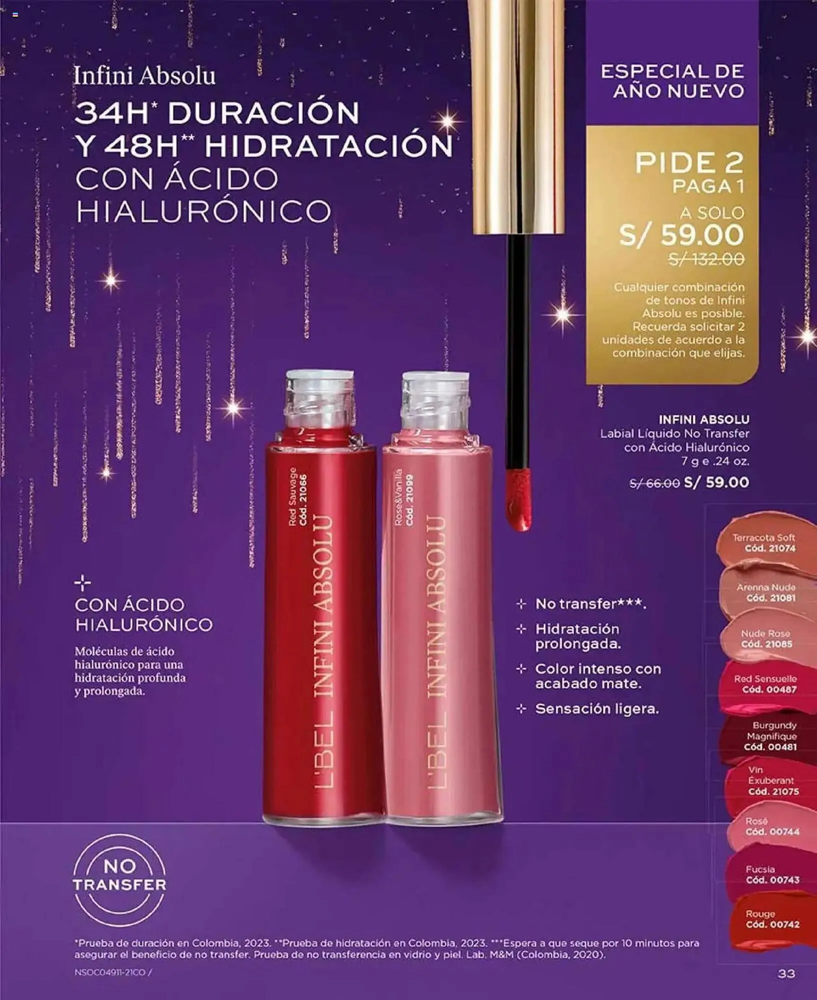 Catalogo de Catálogo L'Bel 18 de diciembre al 8 de enero 2025 - Pag 33