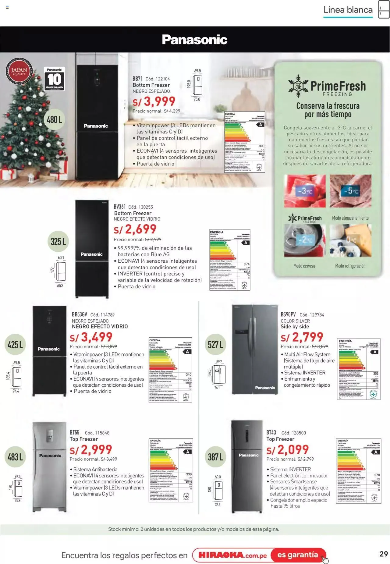 Catalogo de Catálogo Hiraoka 12 de diciembre al 31 de diciembre 2023 - Pag 29