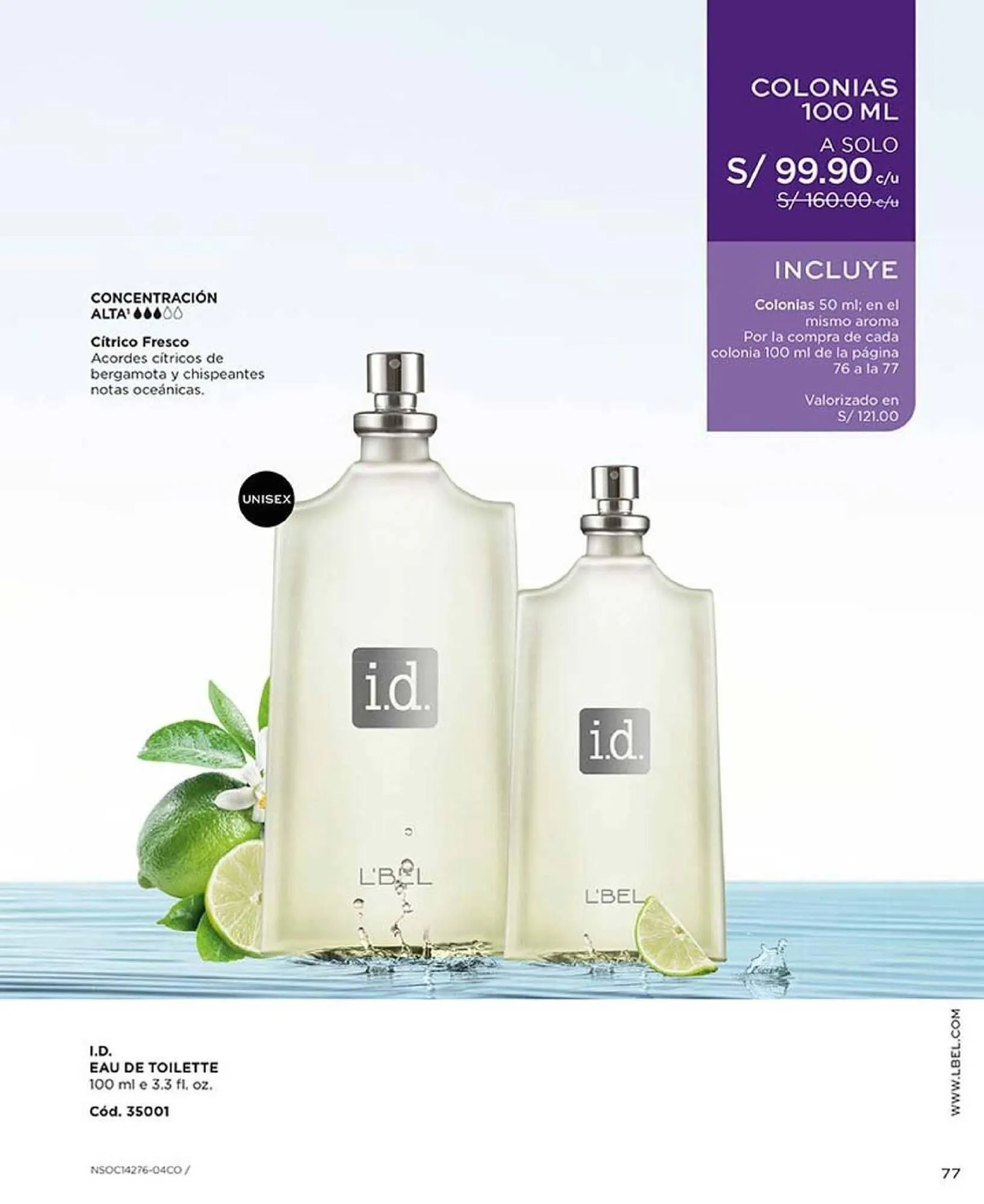 Catalogo de Catálogo L'Bel 12 de febrero al 28 de febrero 2026 - Pag 77