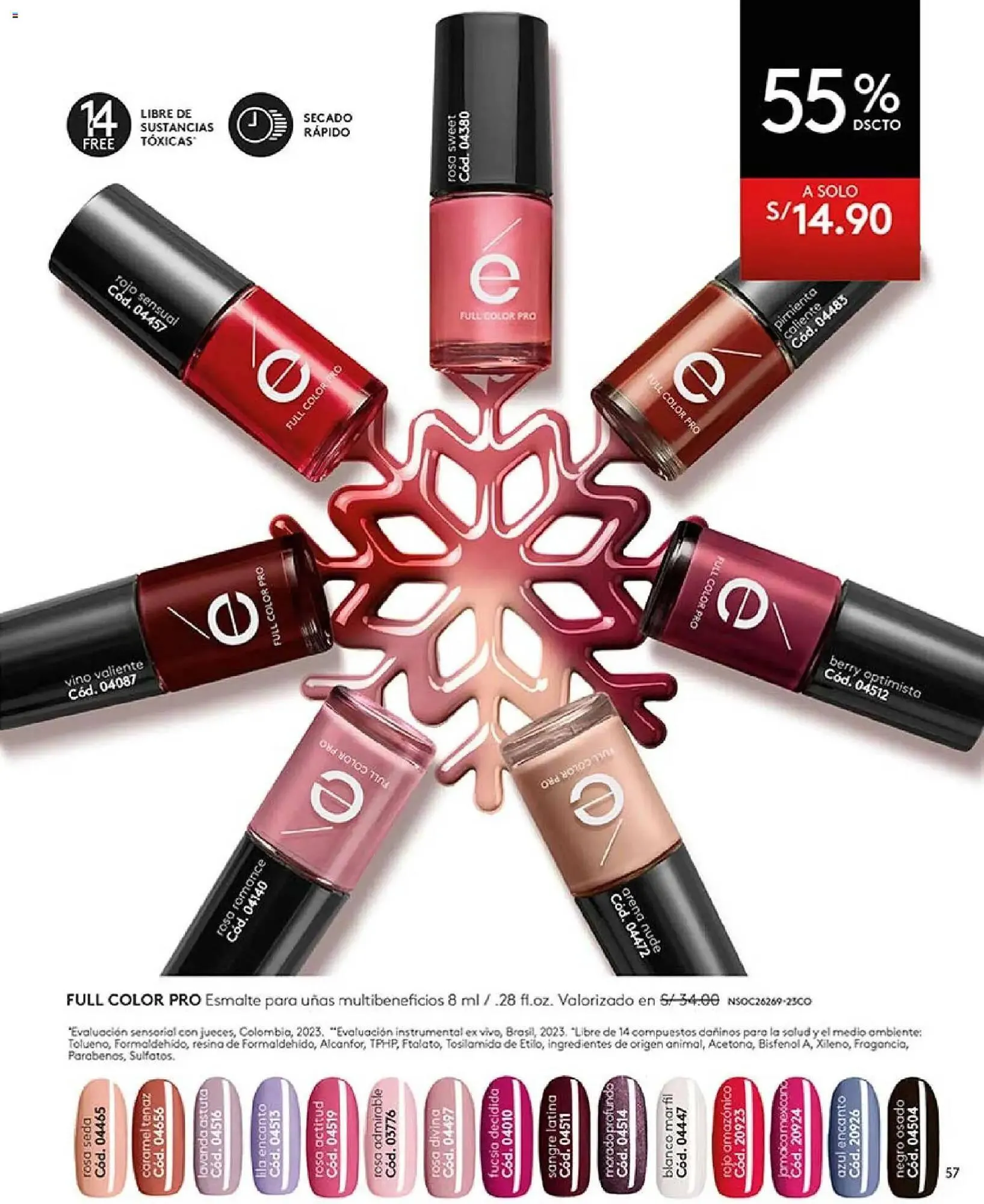 Catalogo de Catálogo Ésika 14 de noviembre al 17 de diciembre 2025 - Pag 57