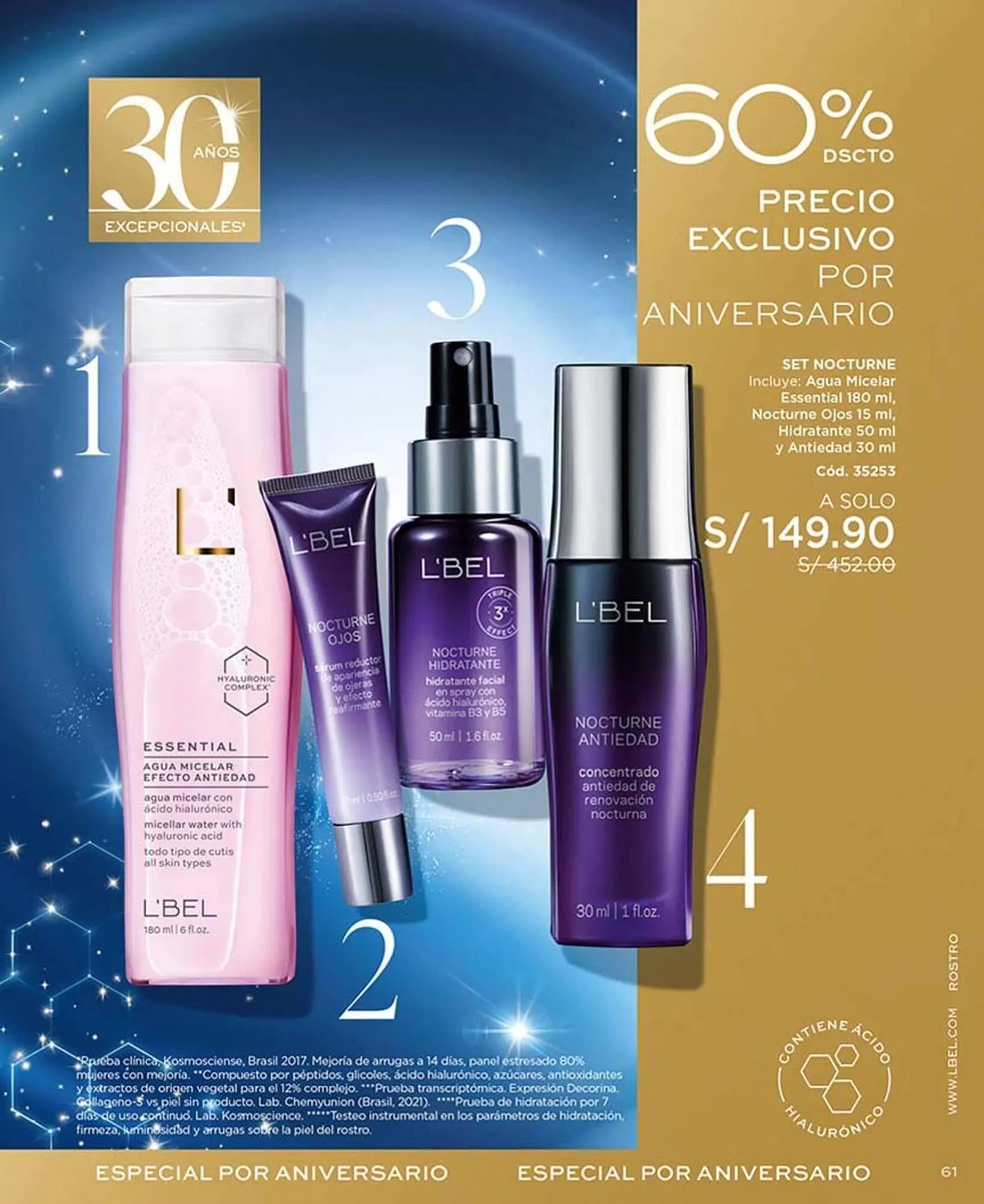 Catalogo de Catálogo L'Bel 28 de enero al 15 de marzo 2025 - Pag 61
