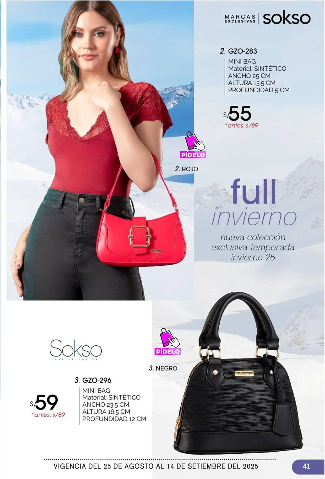 Catalogo de Catálogo Sokso 25 de agosto al 14 de setiembre 2025 - Pag 41
