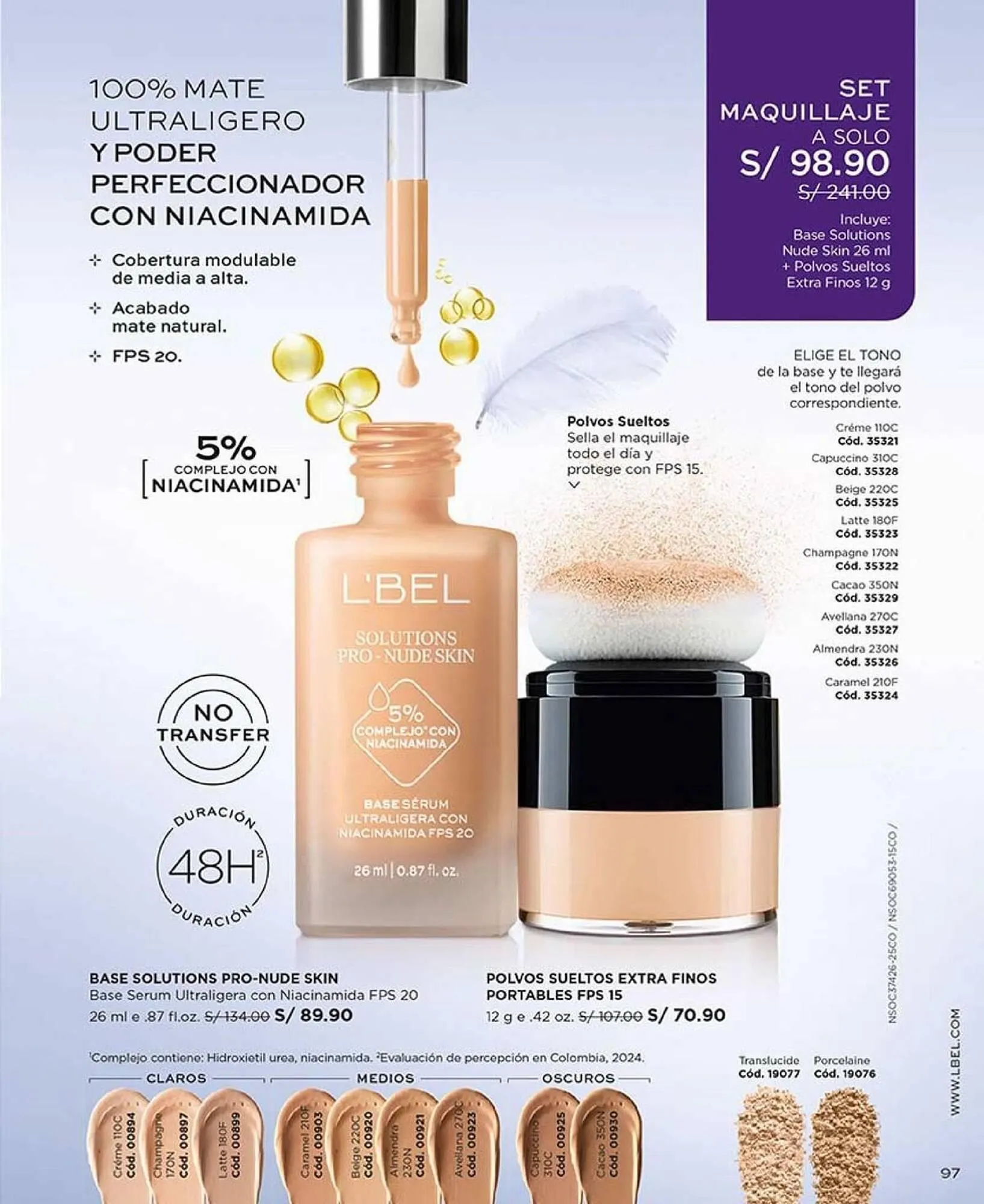 Catalogo de Catálogo L'Bel 1 de marzo al 31 de marzo 2026 - Pag 97