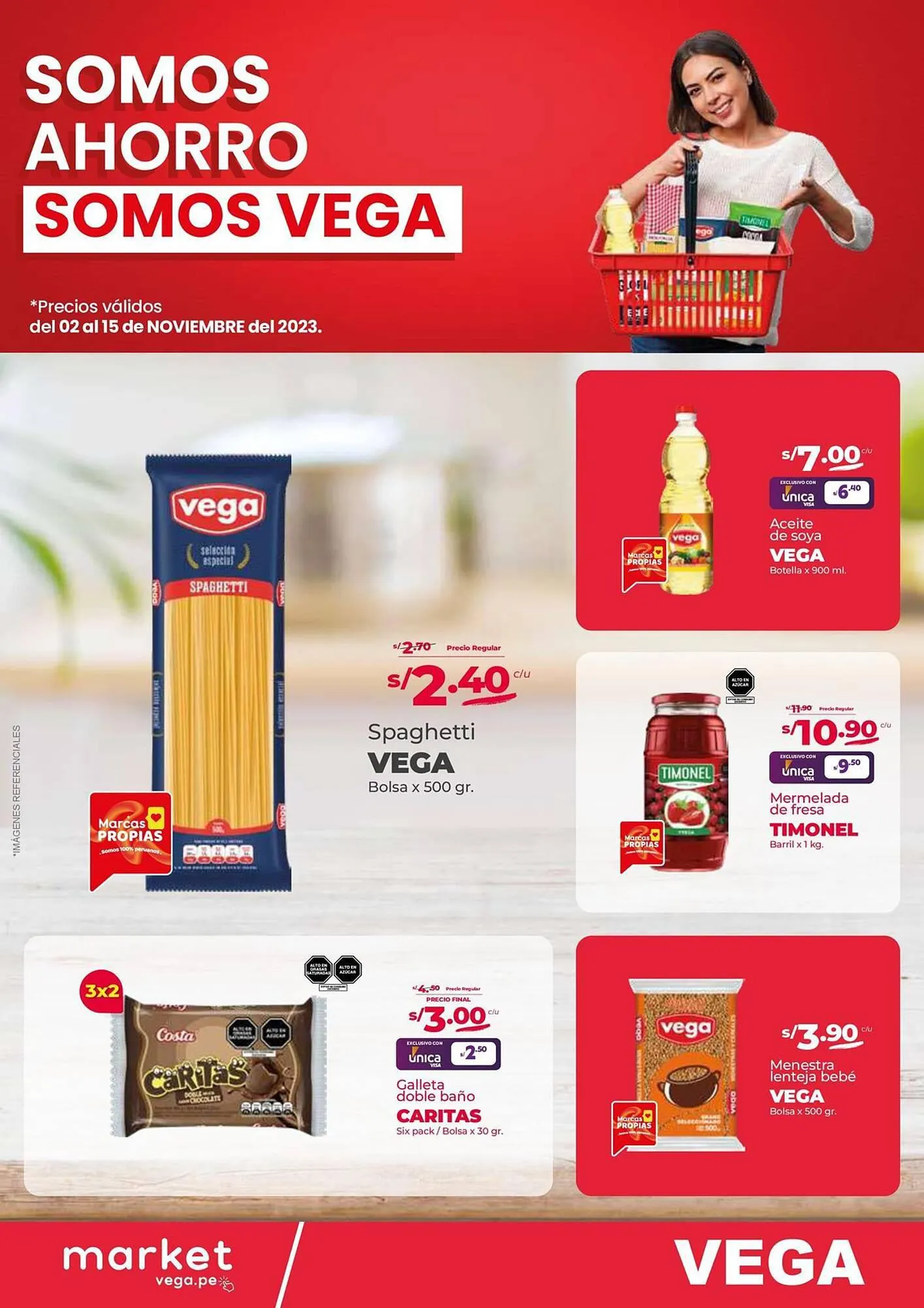 Catalogo de Catálogo Vega 9 de noviembre al 15 de noviembre 2023 - Pag 1