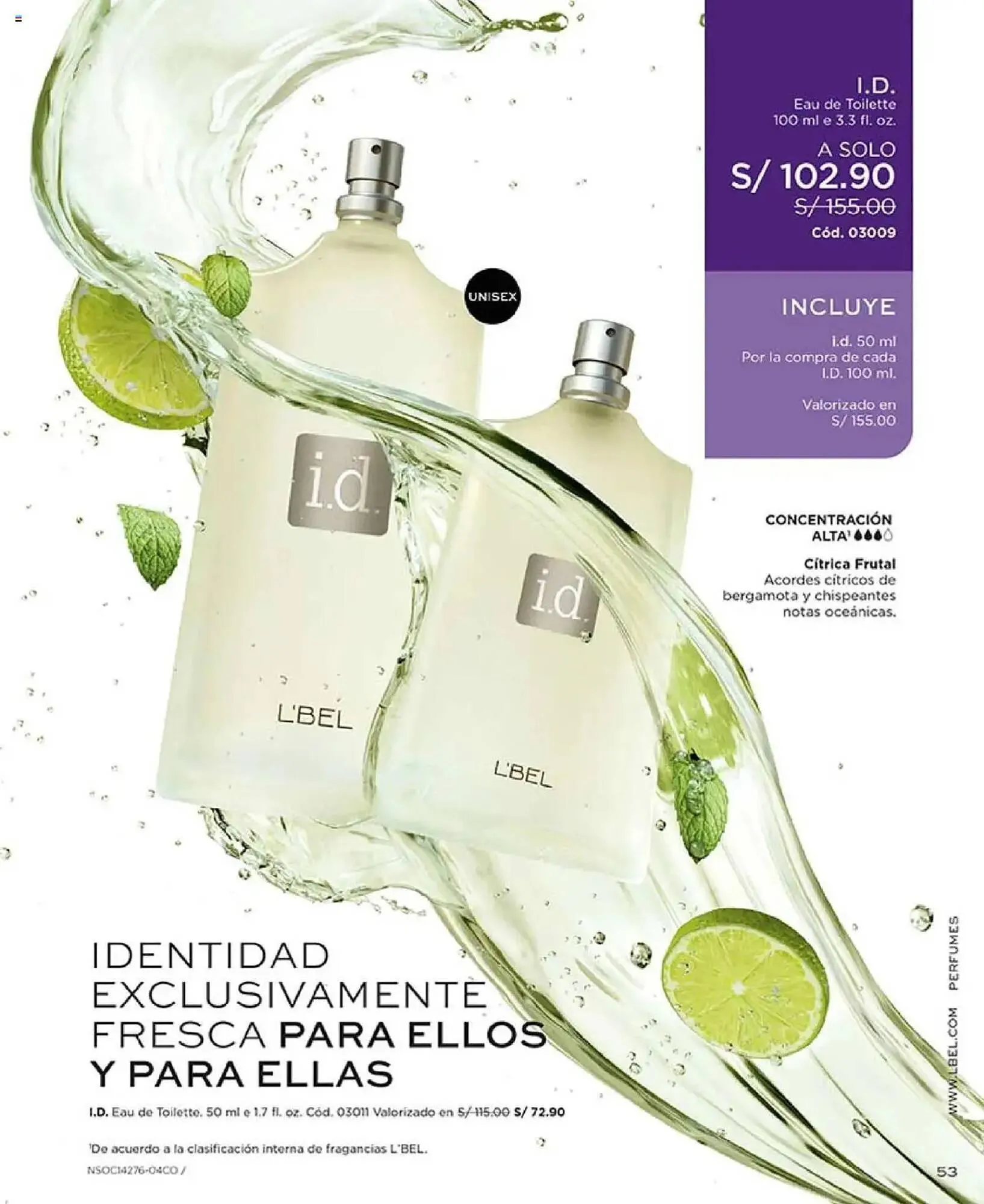 Catalogo de Catálogo L'Bel 22 de abril al 31 de mayo 2025 - Pag 53