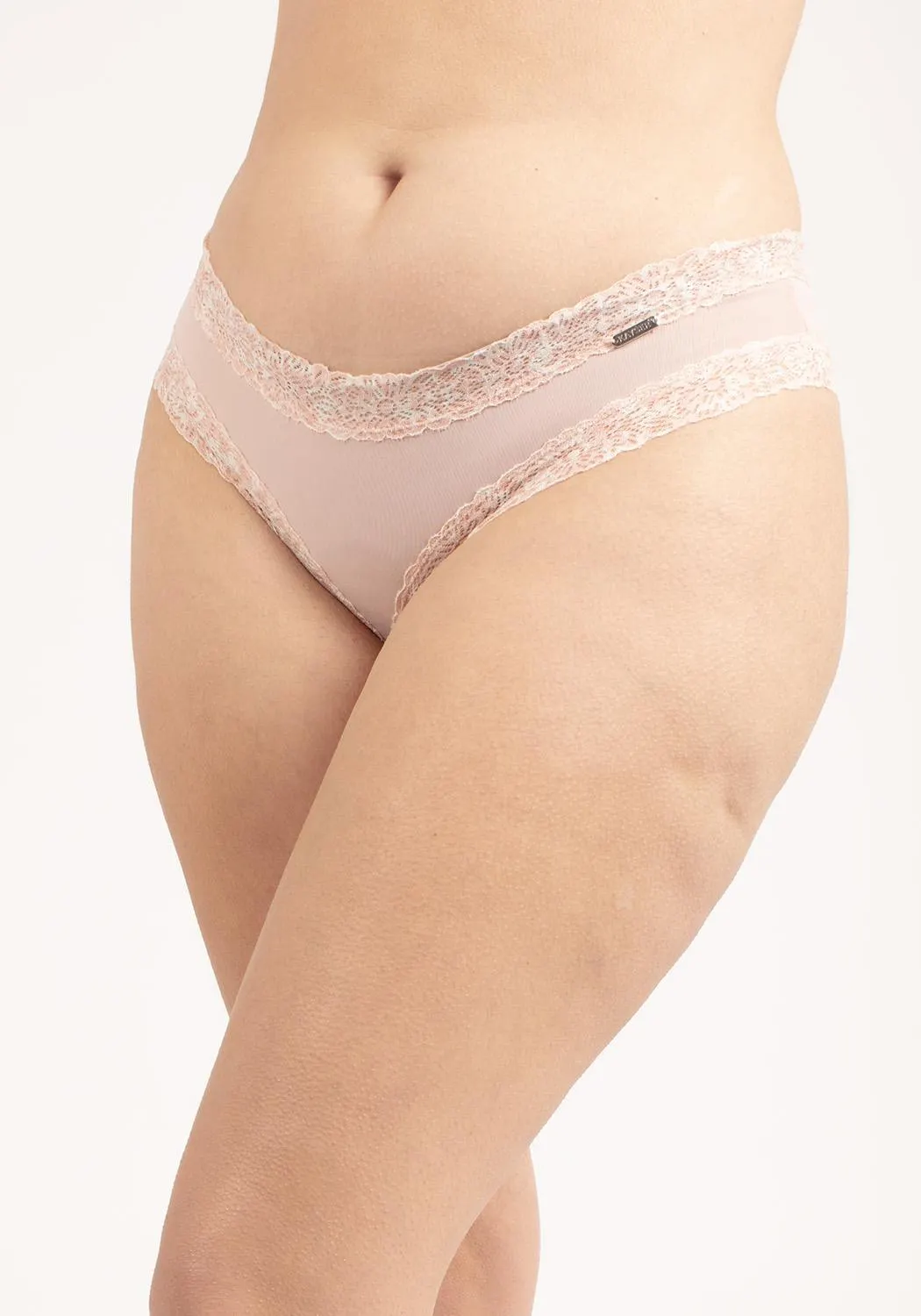 PANTALETA MUJER MICROFIBRA ROSADO - 14.8110