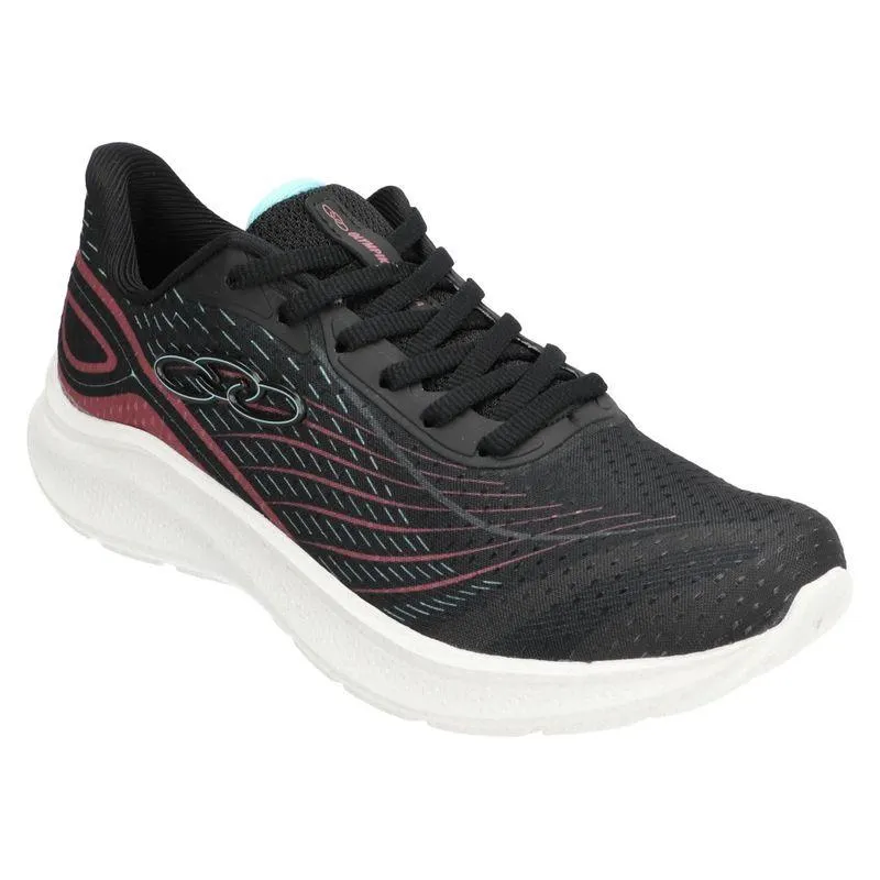 Zapatillas Luna 2-266 Negro/Hibisco