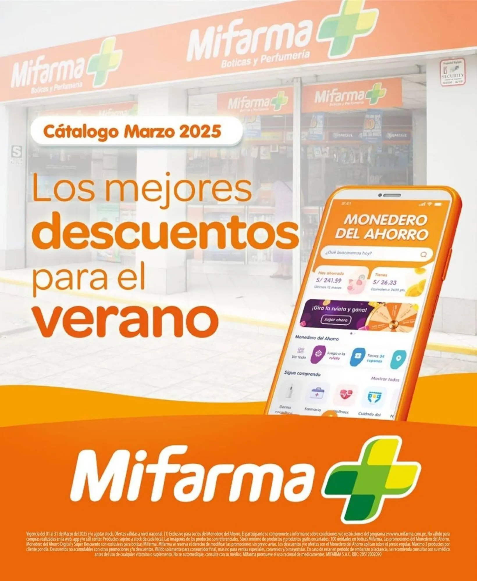 Catalogo de Catálogo Mifarma 3 de marzo al 31 de marzo 2025 - Pag 1