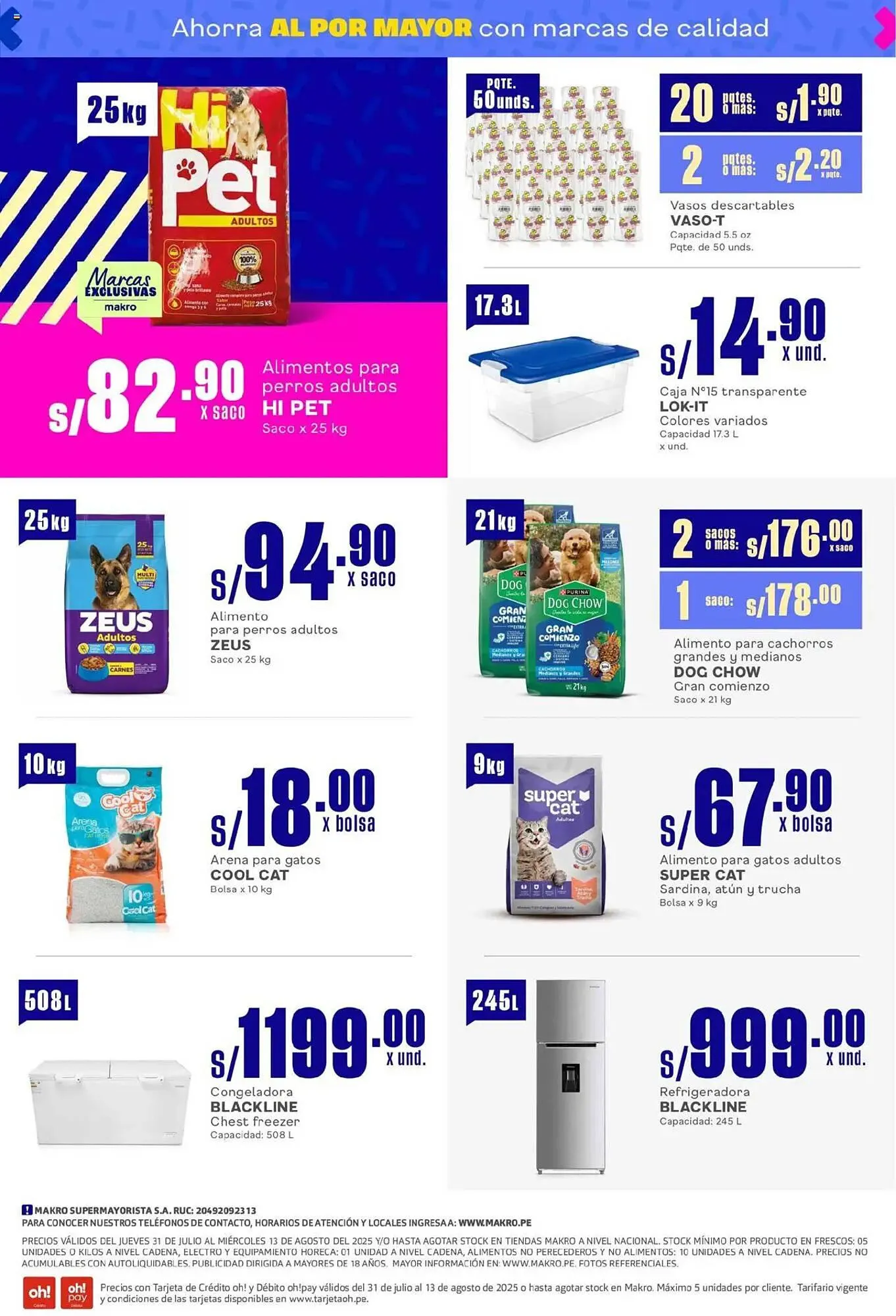 Catalogo de Catálogo Makro 31 de julio al 16 de agosto 2025 - Pag 8