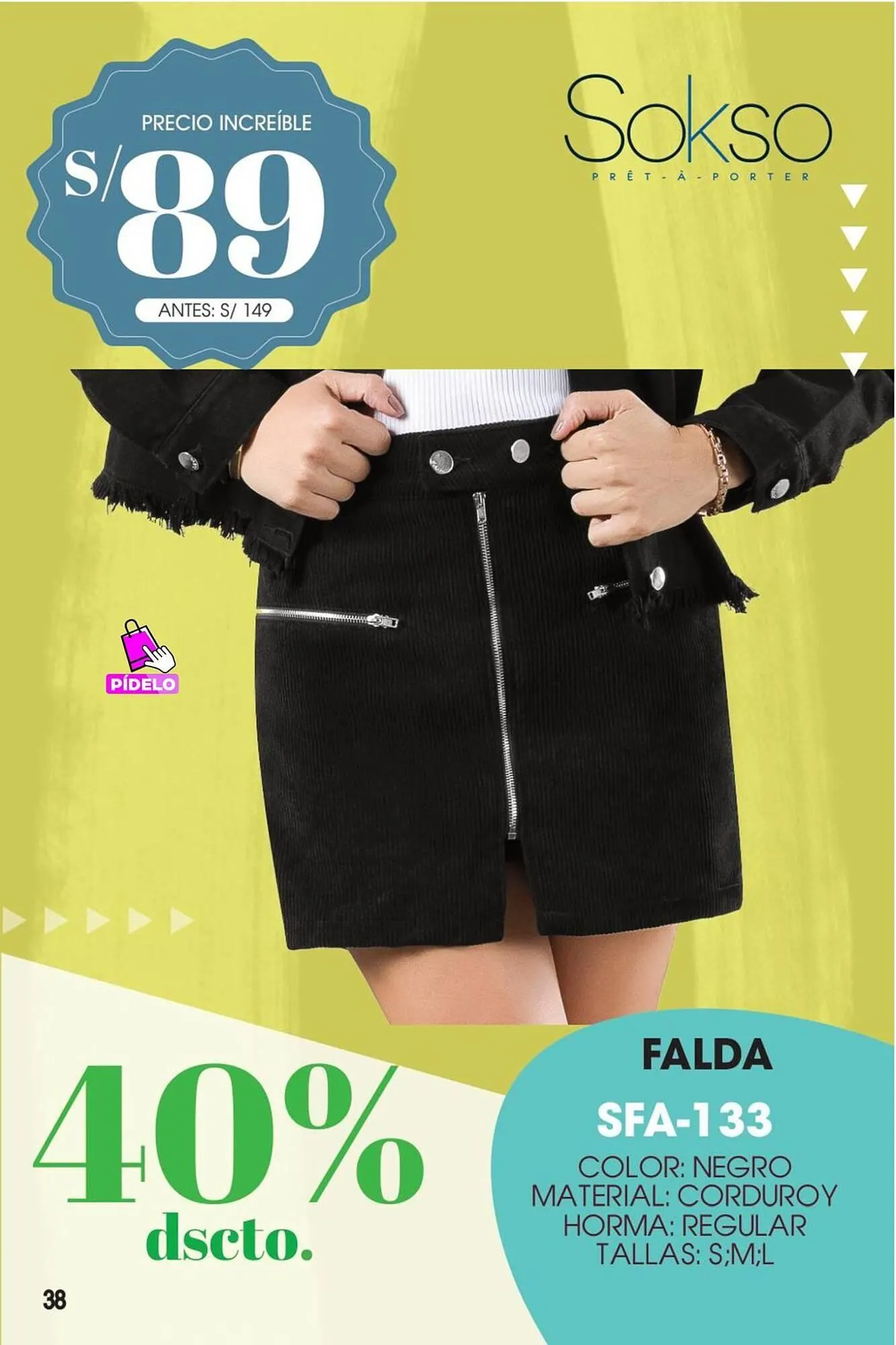 Catalogo de Catálogo Sokso 19 de marzo al 31 de marzo 2026 - Pag 38