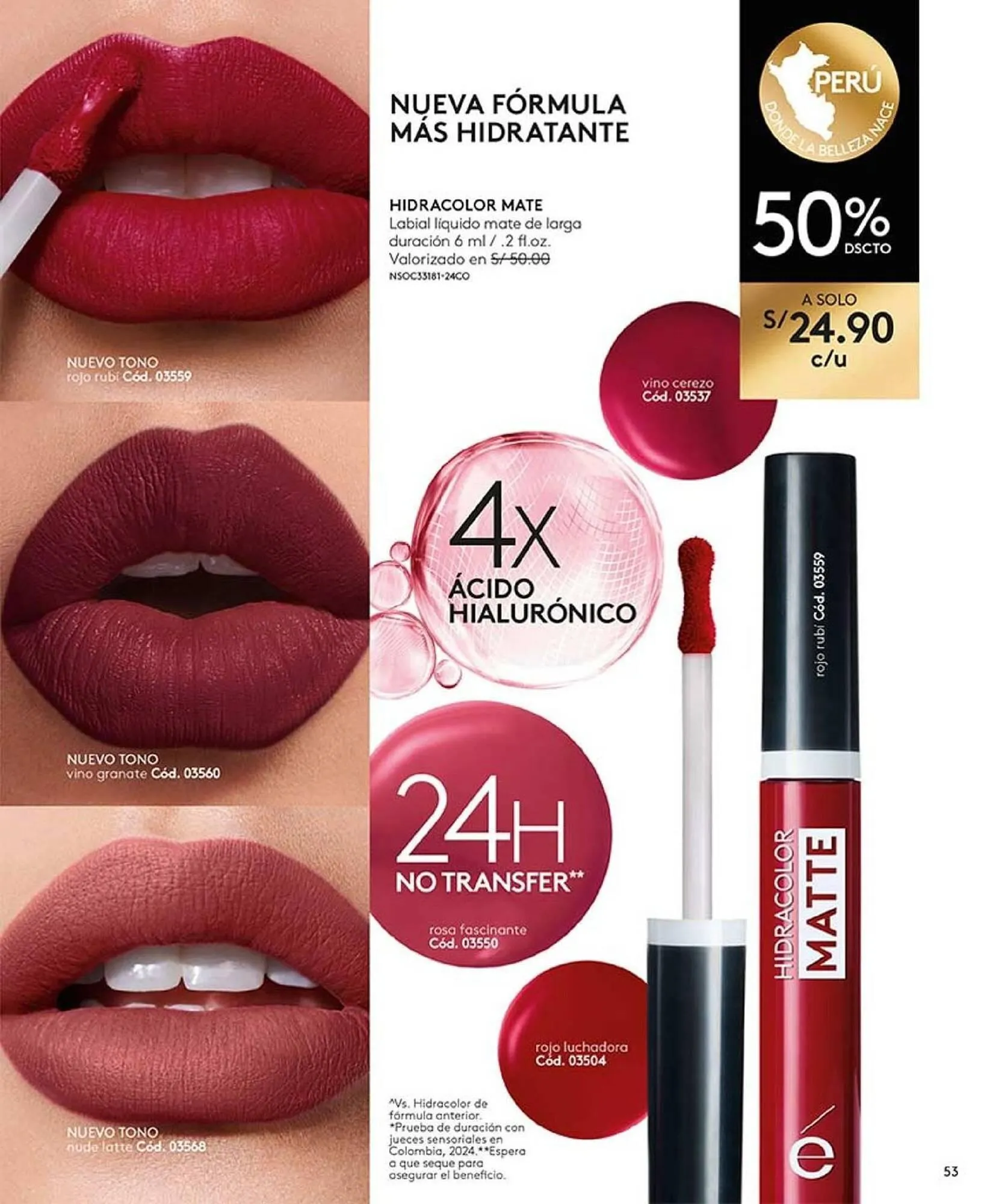 Catalogo de Catálogo Ésika 15 de abril al 31 de mayo 2025 - Pag 53