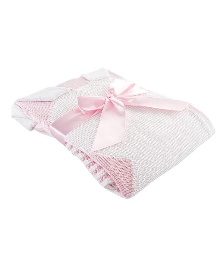 Colcha Tejida de 100% Algodón con Forro | Rabbit