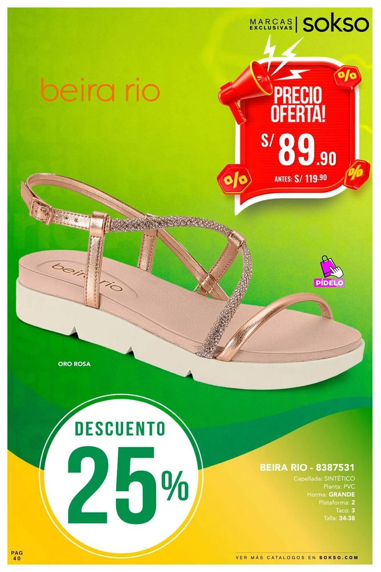 Catalogo de Catálogo Sokso 8 de mayo al 18 de mayo 2025 - Pag 40