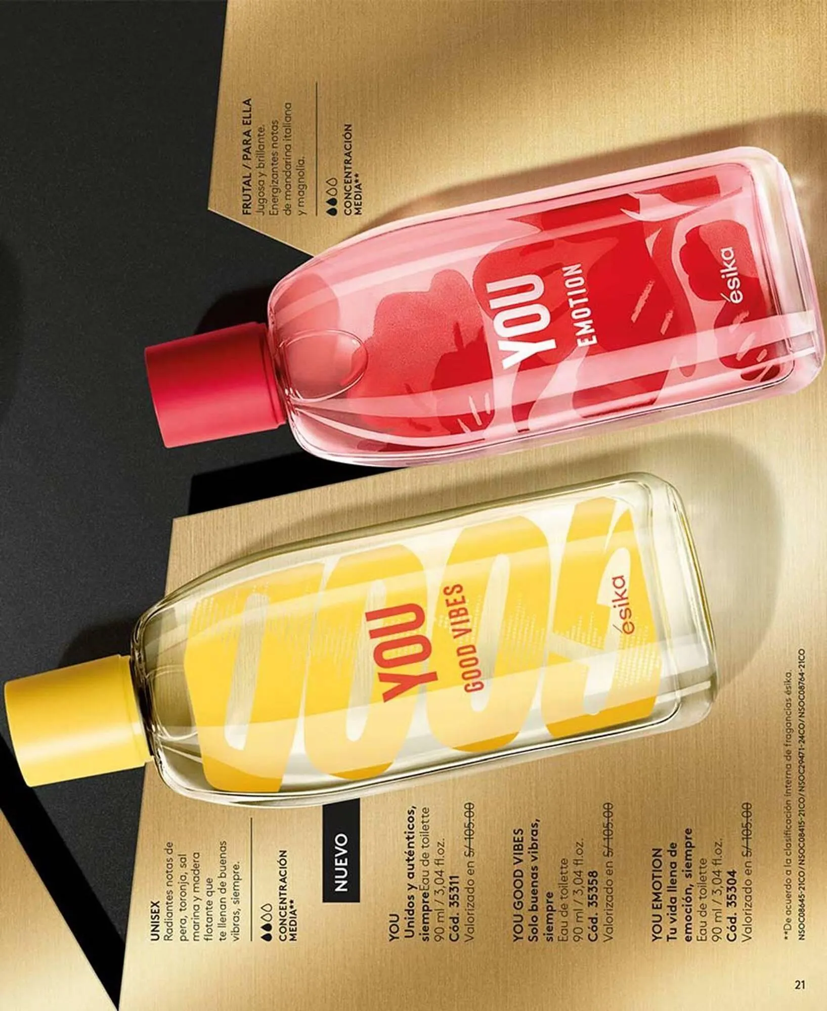 Catalogo de Catálogo Ésika 1 de enero al 22 de enero 2025 - Pag 21