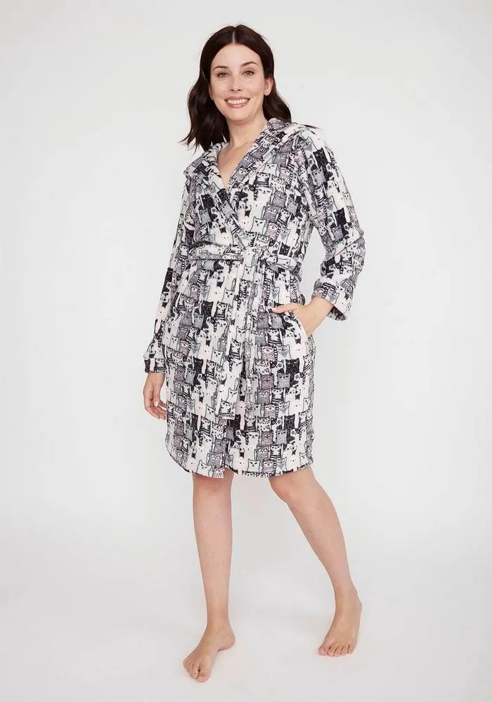 BATA DAMA 78.885 CORAL FLEECE GRIS