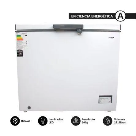 Congeladora FDV Horizontal Defrost 251L Blanco
