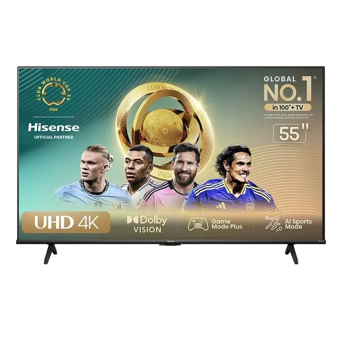 TV Hisense 55" VIDAA 4K Ultra HD Smart TV 55A6N