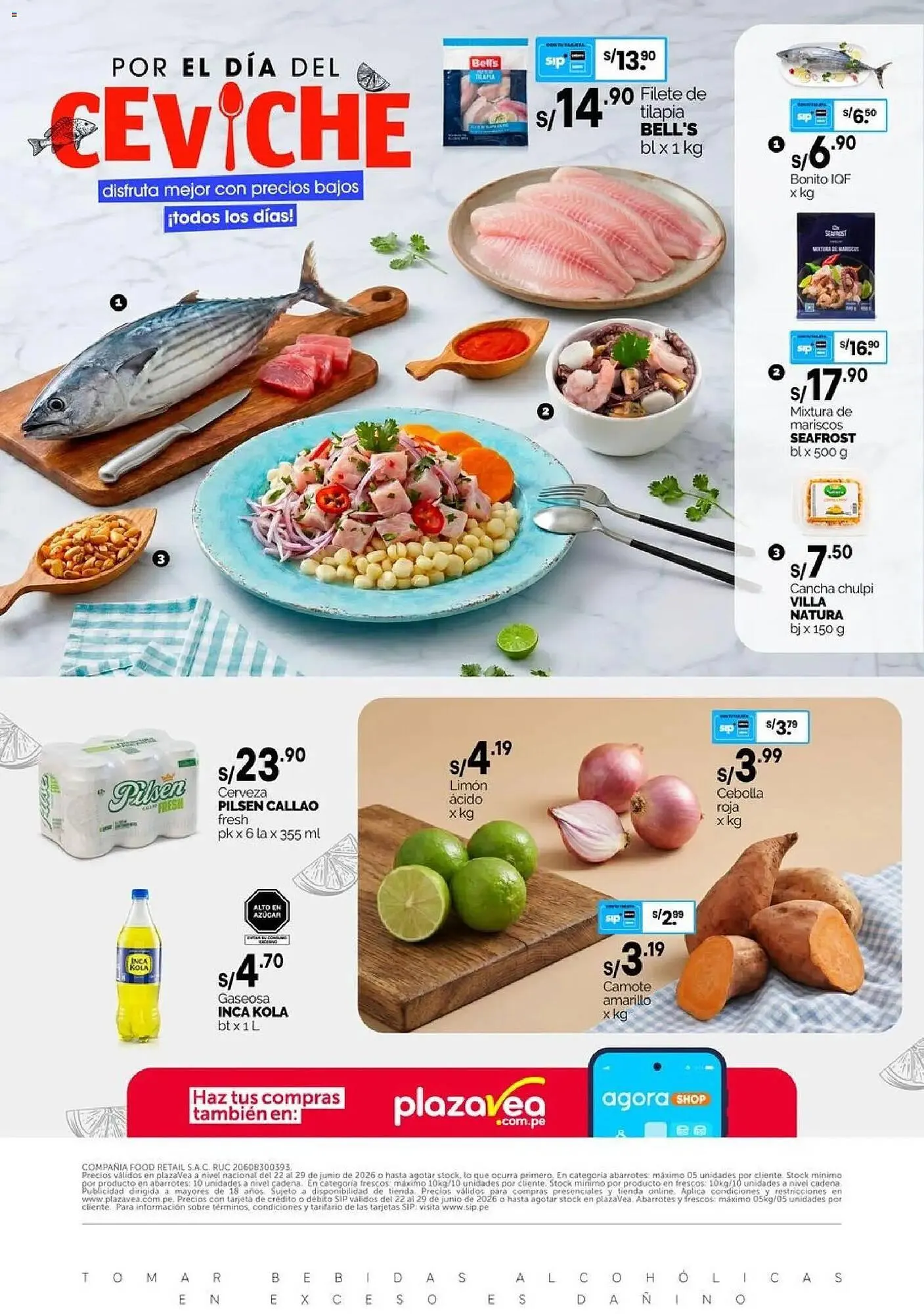 Catalogo de Catálogo Plaza Vea 22 de junio al 29 de junio 2026 - Pag 1