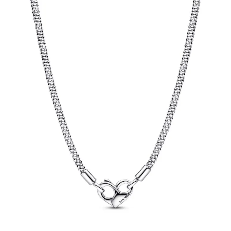 Collar cadena decorada Pandora Moments Recubrimiento en Oro Rosa de 14k