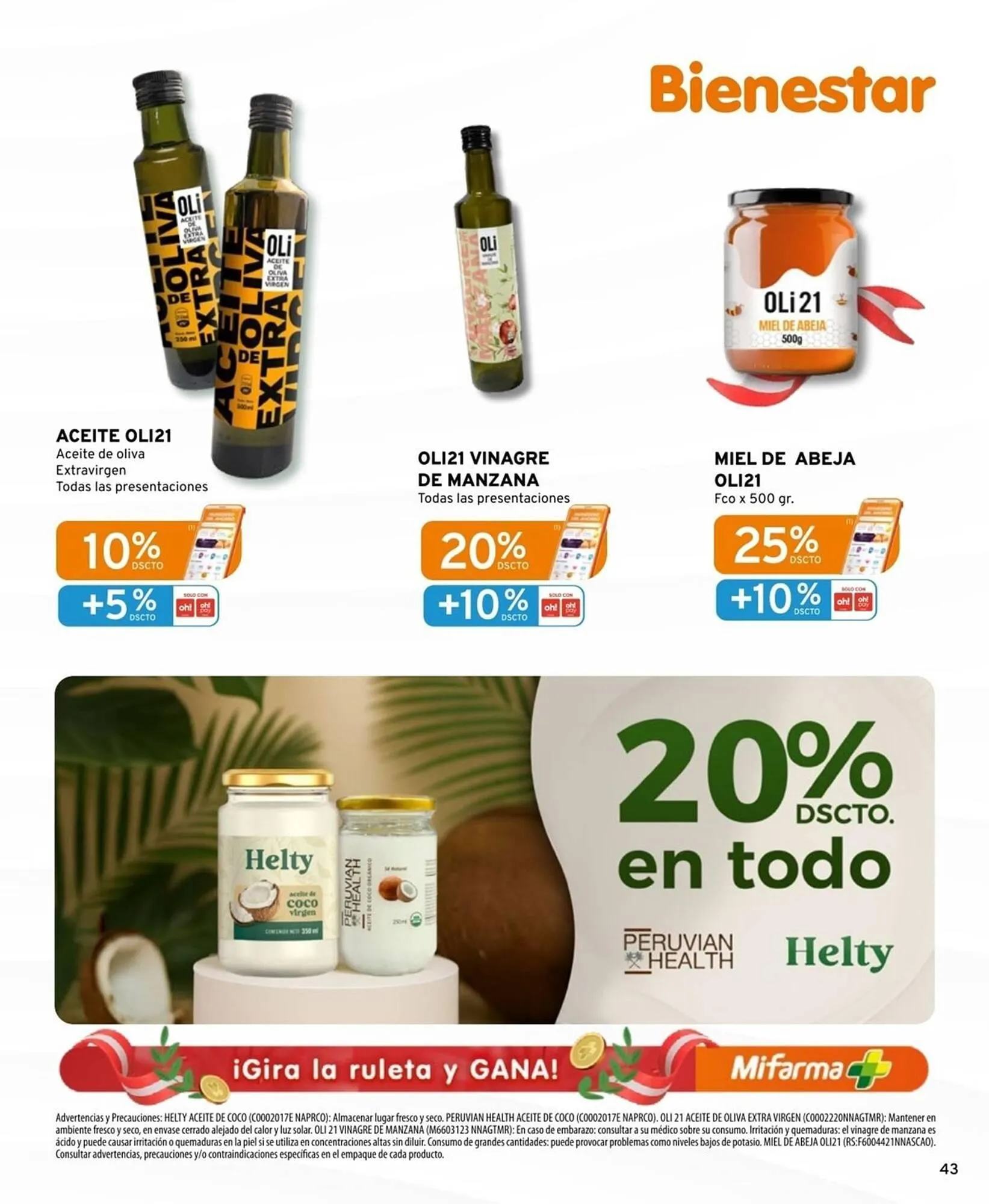 Catalogo de Catálogo Mifarma 1 de julio al 31 de julio 2025 - Pag 43