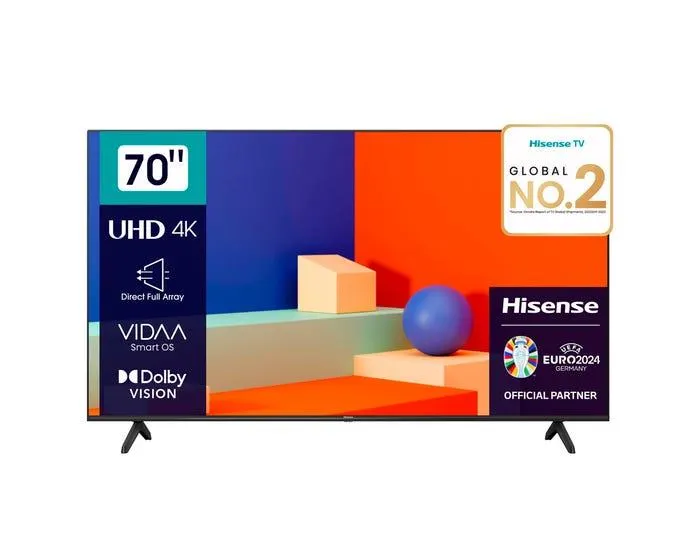 Televisor Hisense Smart TV 70" LED 4K UHD 70A6K