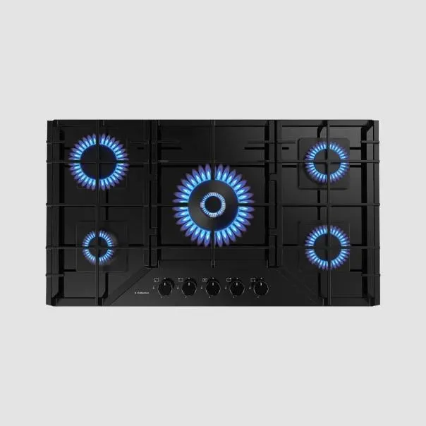 Encimera Vidrio Templado S-Collection A Gas 86 cm