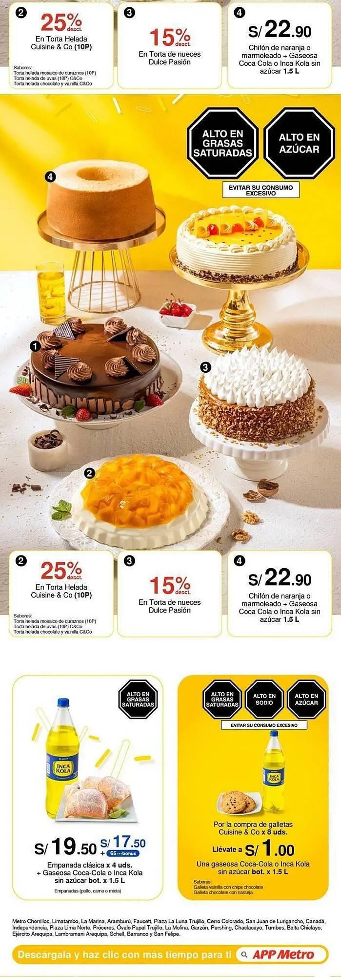 Catalogo de Catálogo Metro 21 de setiembre al 11 de octubre 2023 - Pag 12
