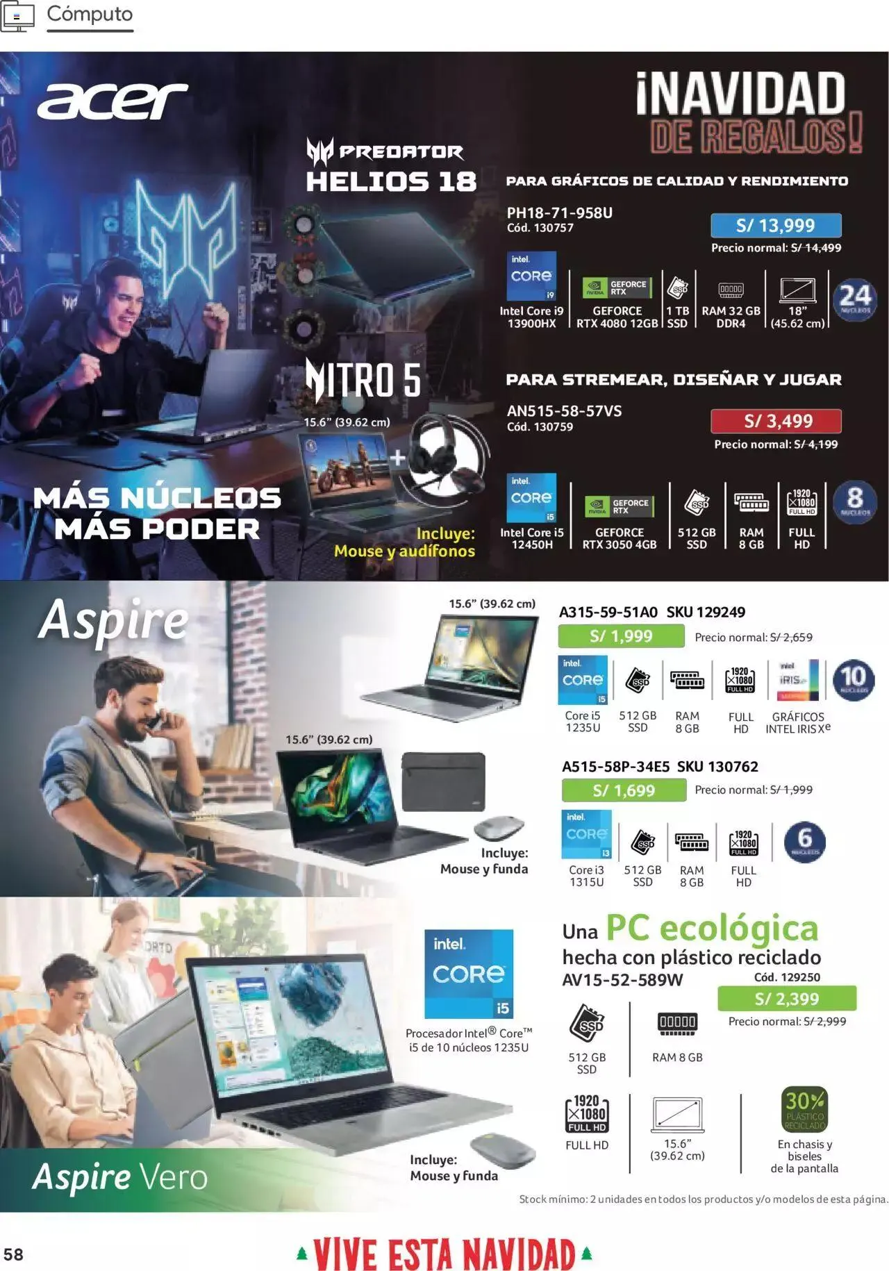 Catalogo de Catálogo Hiraoka 12 de diciembre al 31 de diciembre 2023 - Pag 58