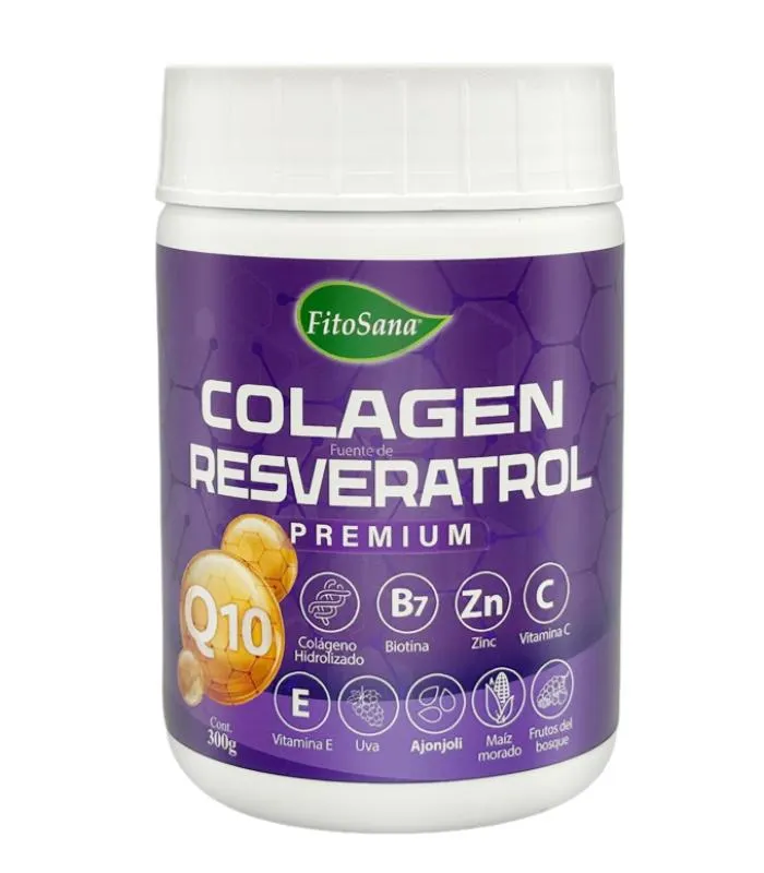 Colagen Resveratrol Q10 - Batido en polvo 300gr