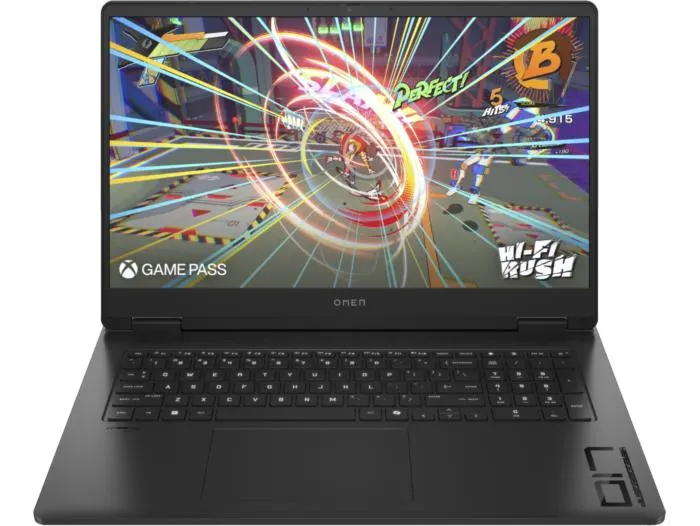 OMEN Gaming Laptop 17-db0006la, Windows 11 Home Single Language, 17.3", AMD Ryzen™ 7, 16GB RAM, 1TB SSD, NVIDIA® GeForce RTX™ 4050, FHD, Negro sombra
