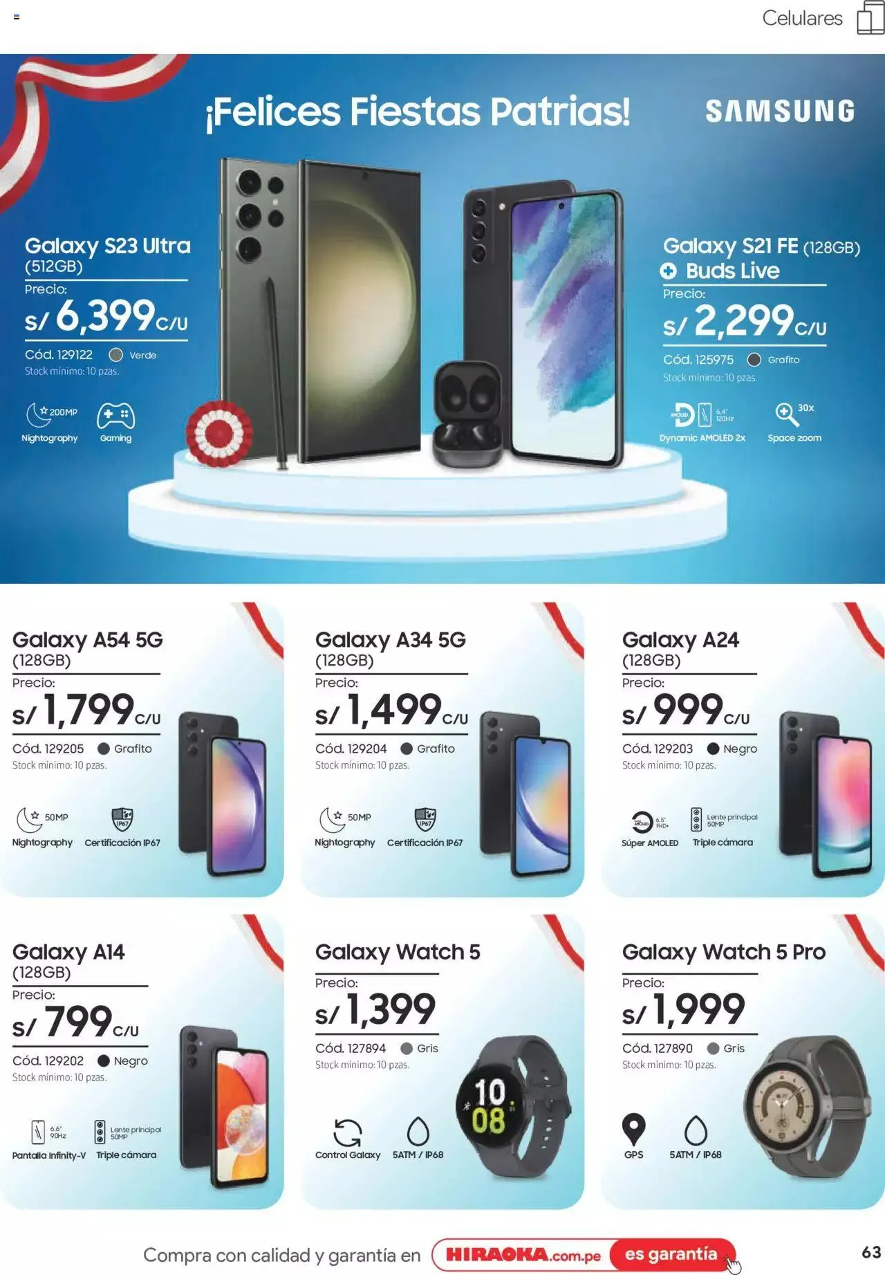 Catalogo de Catálogo Hiraoka 8 de julio al 31 de julio 2023 - Pag 63