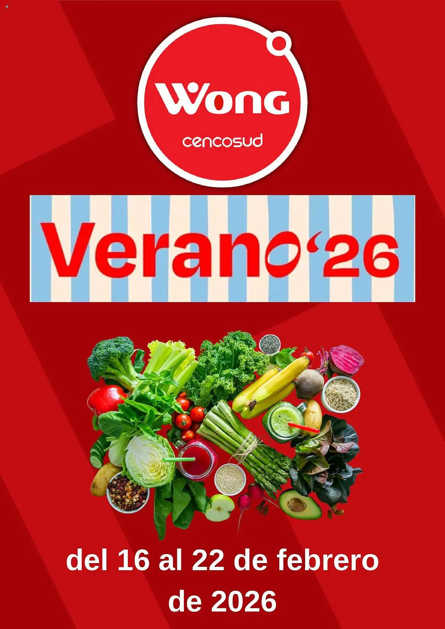 Catalogo de Catálogo Wong 17 de febrero al 22 de febrero 2026 - Pag 1