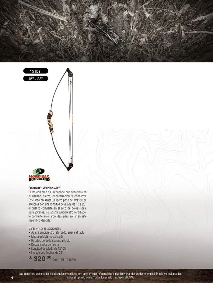 Catalogo de Arquería 9 de mayo al 31 de diciembre 2024 - Pag 4