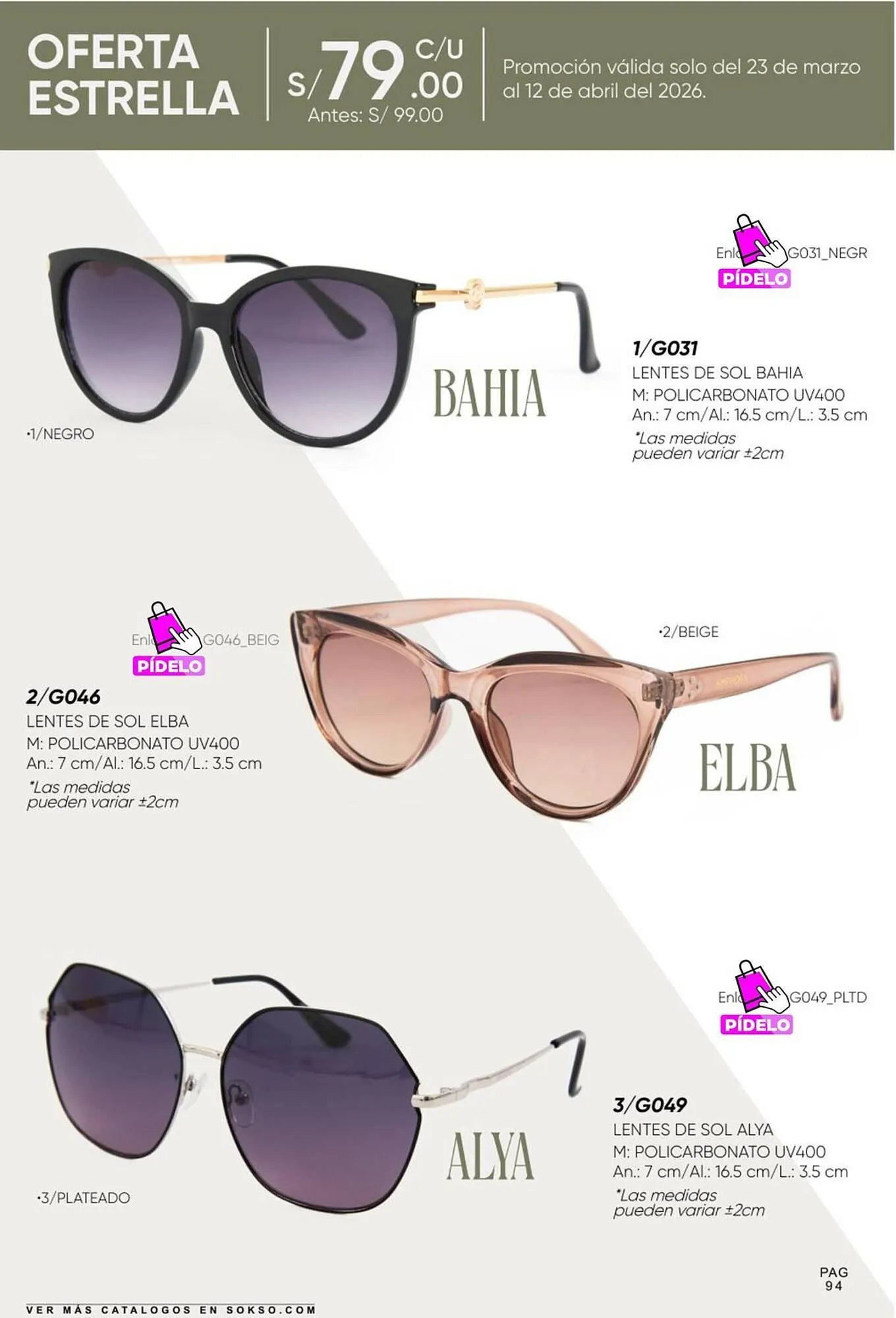 Catalogo de Catálogo Sokso 18 de marzo al 12 de abril 2026 - Pag 94
