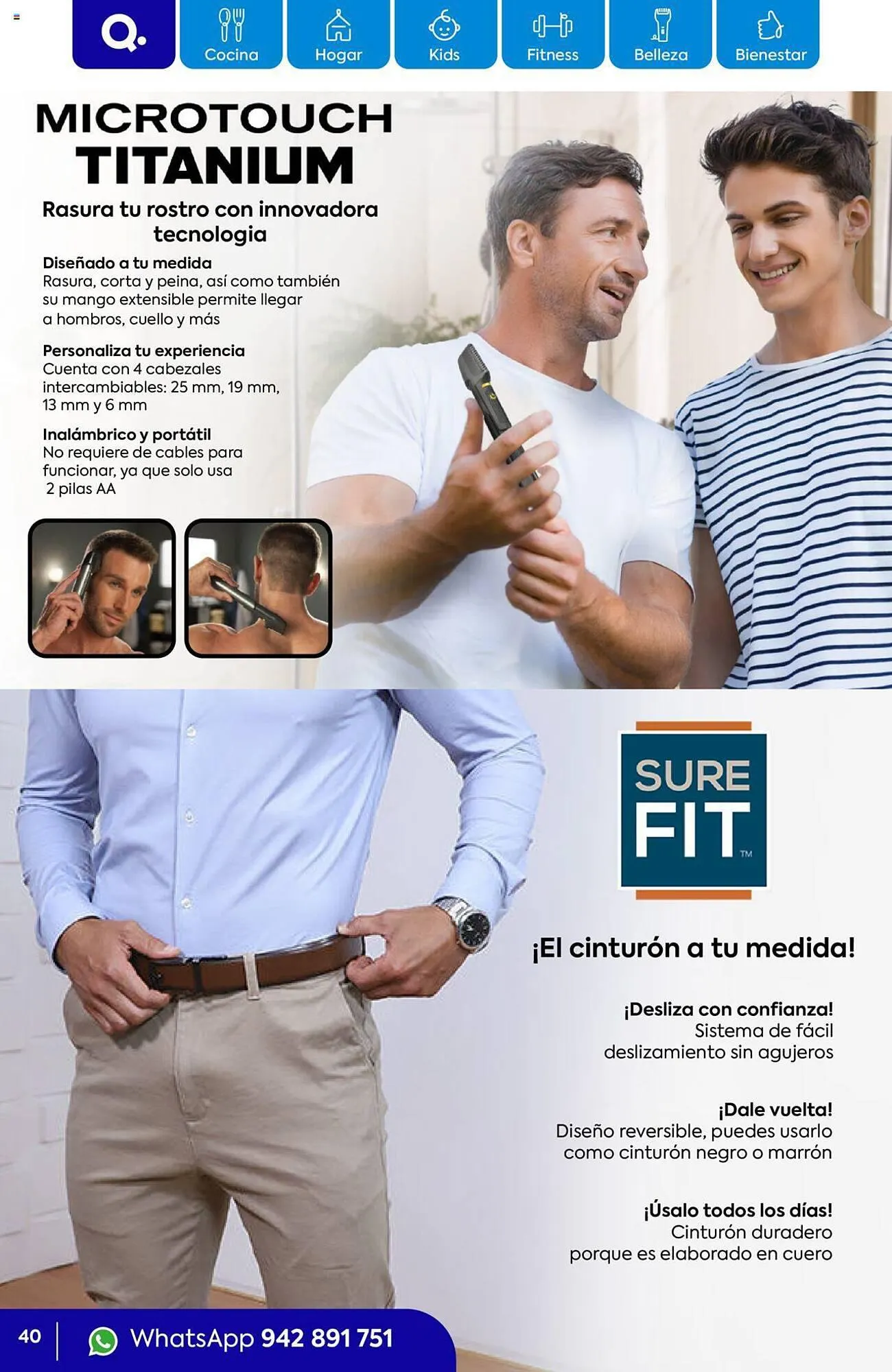 Catalogo de Catálogo Quality Products 2 de octubre al 31 de octubre 2023 - Pag 40