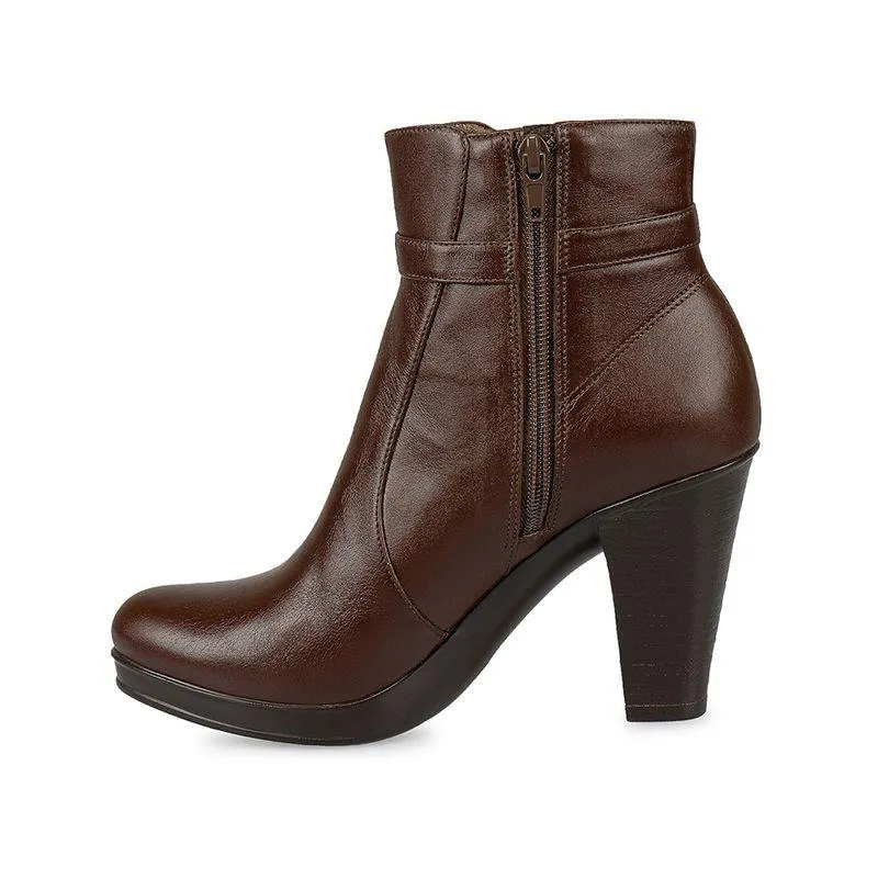 Botin Jodhpur Casual Mujer Cuero Viale Cafe