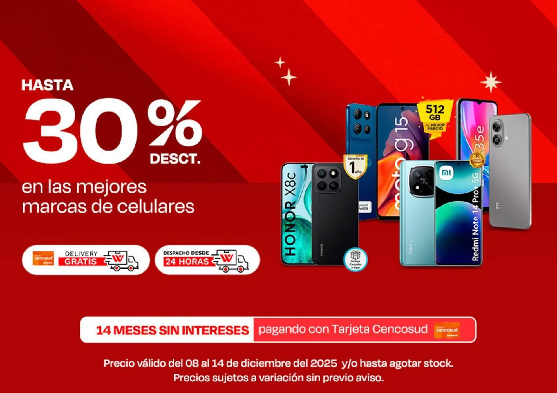 Catalogo de Catálogo Wong 8 de diciembre al 14 de diciembre 2025 - Pag 1