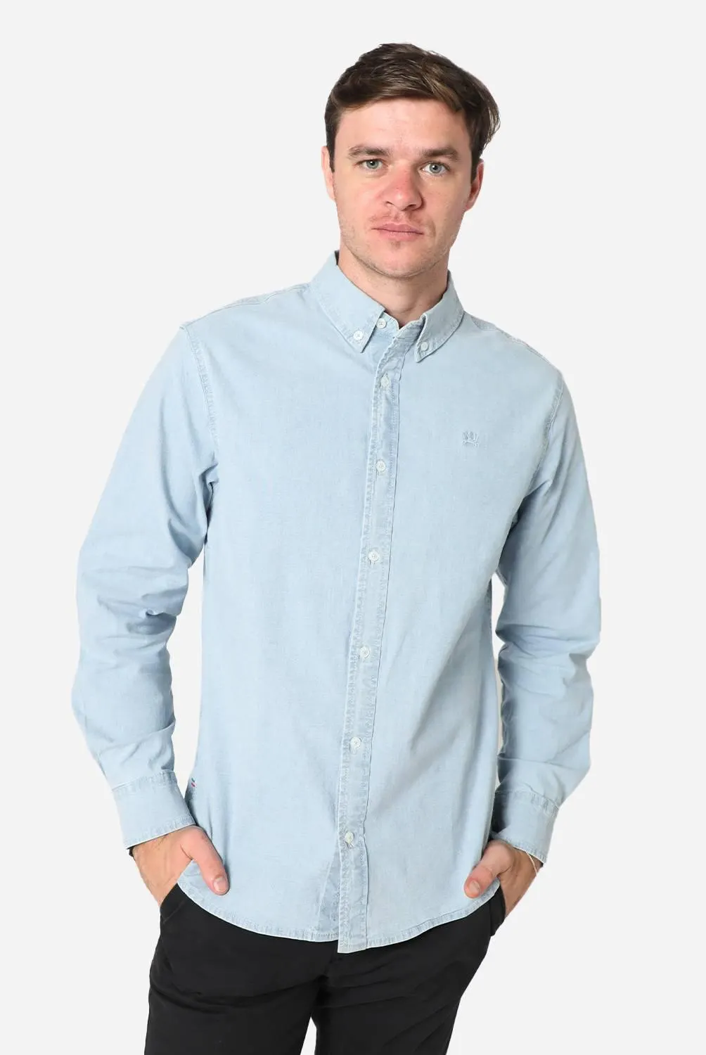 Camisa Slim fit Algodón Hombre Cascais