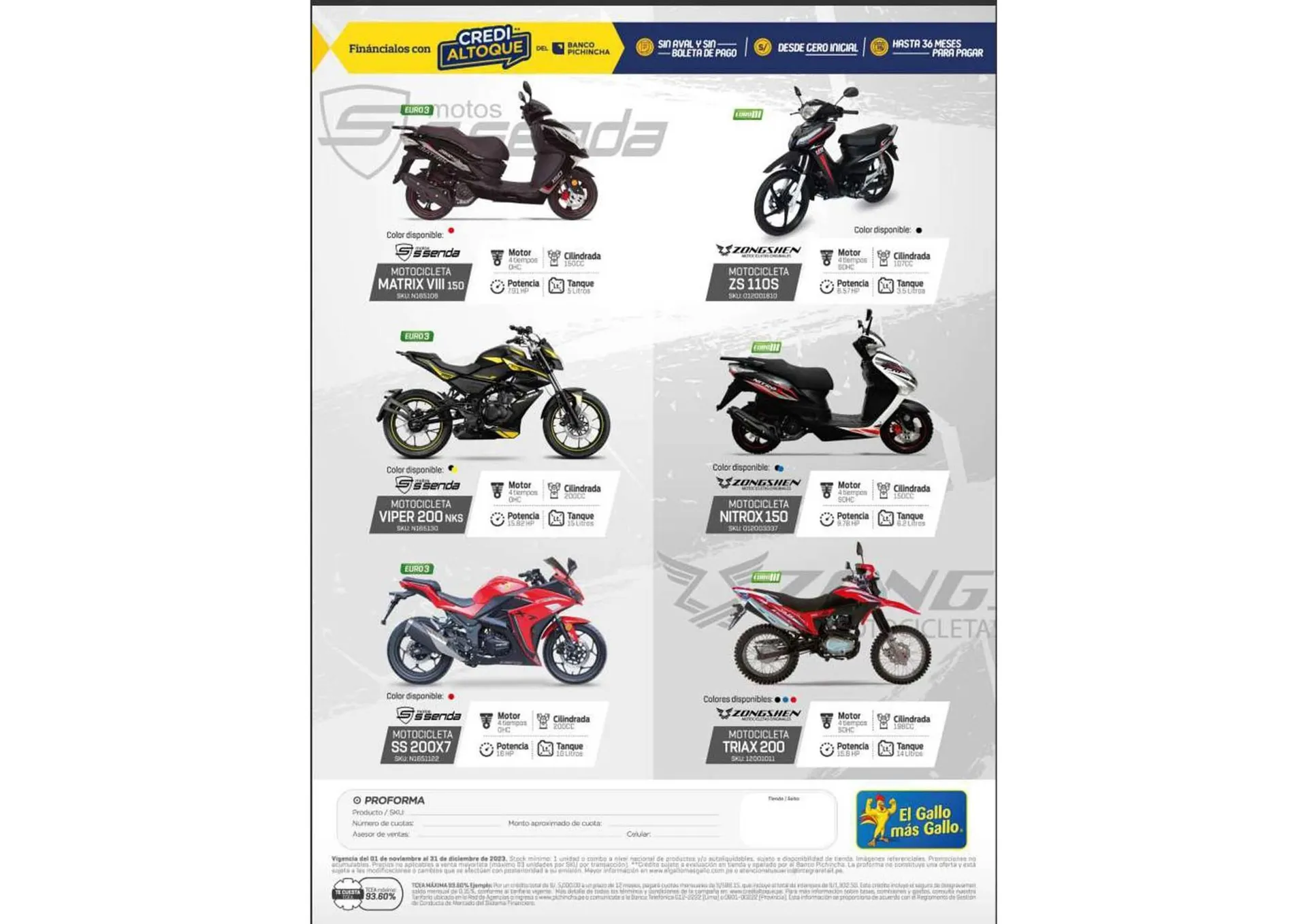 Catalogo de Catálogo El Gallo Más Gallo 9 de noviembre al 31 de diciembre 2023 - Pag 2