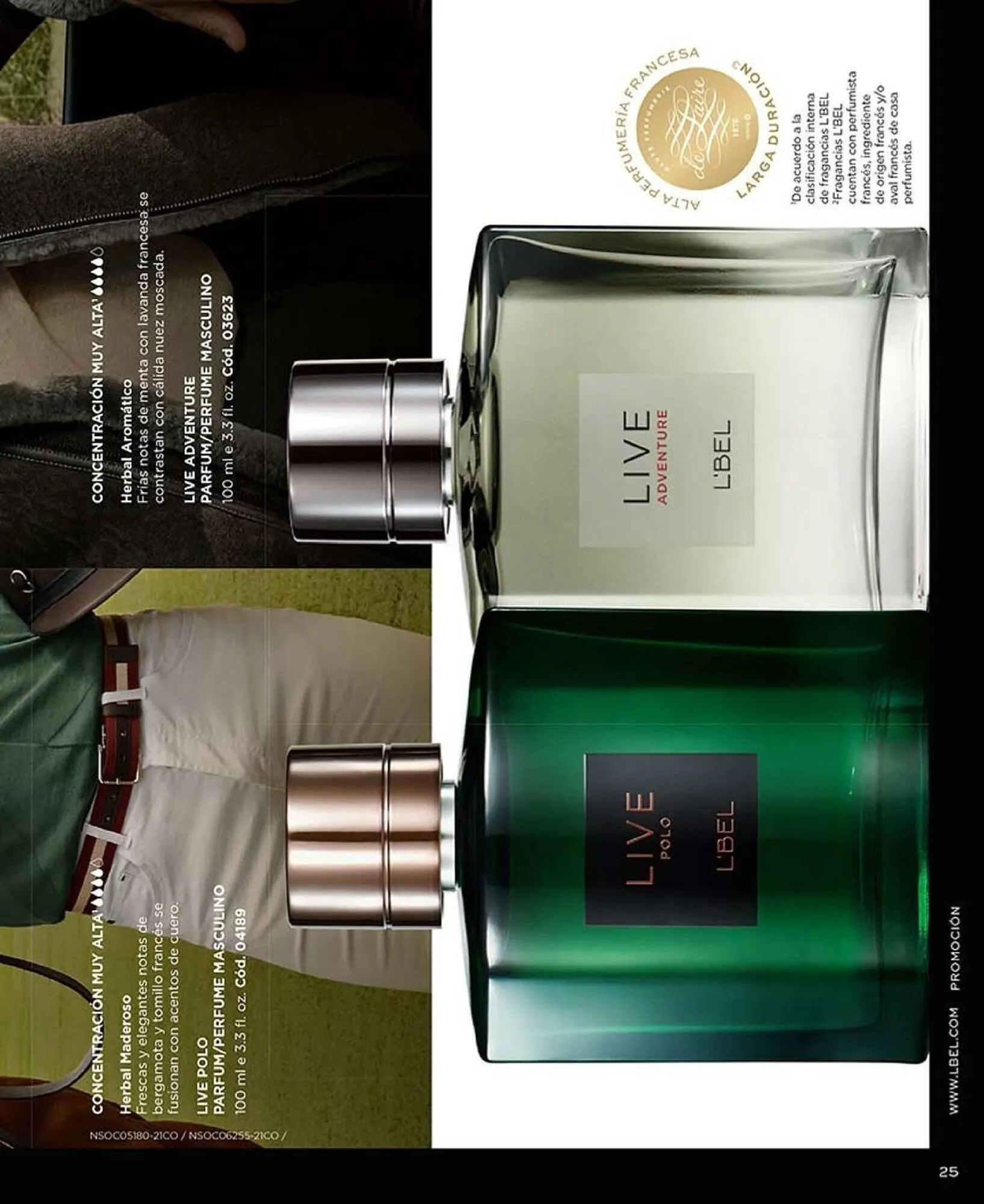 Catalogo de Catálogo L'Bel 17 de setiembre al 31 de octubre 2025 - Pag 25