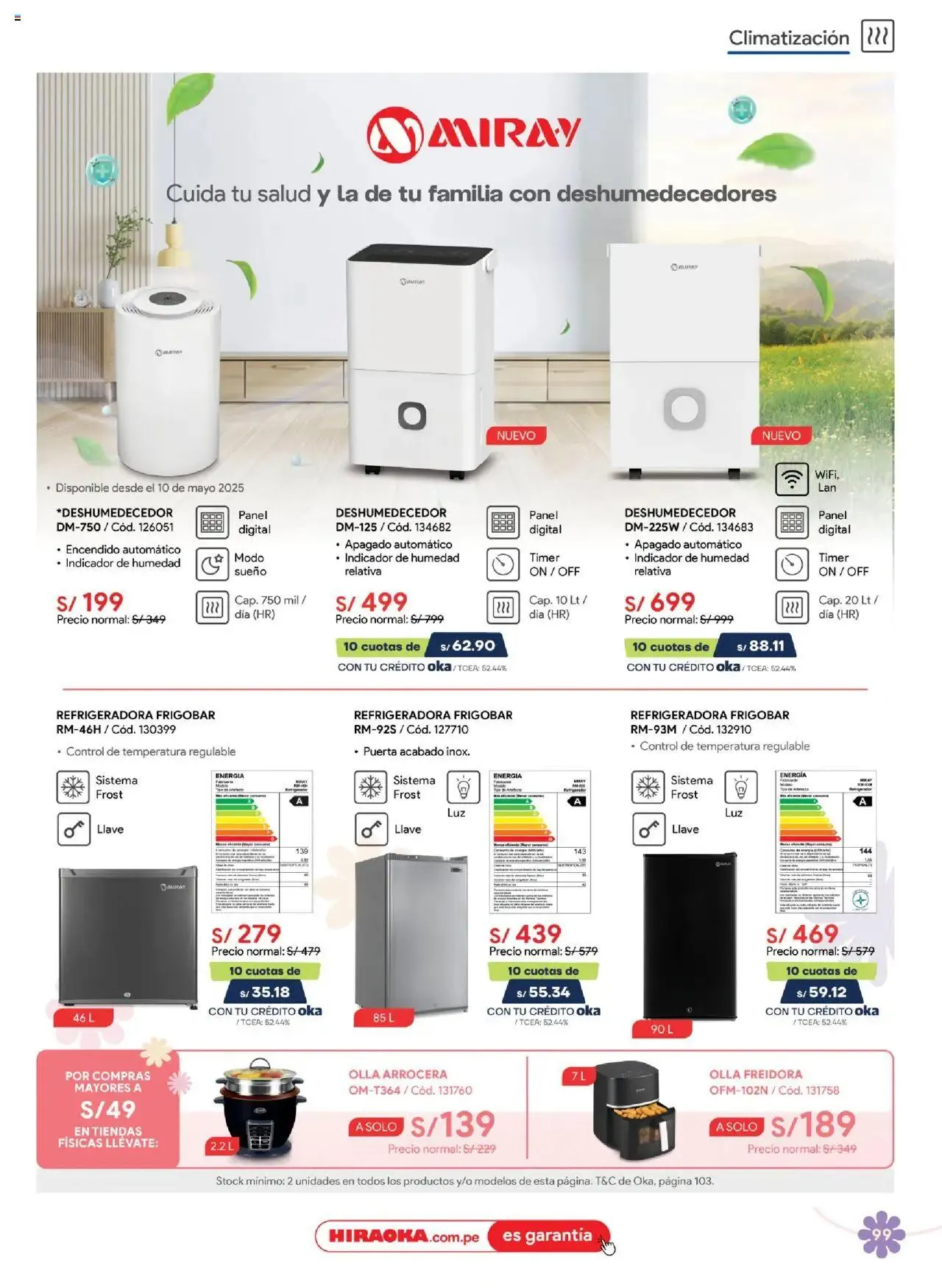 Catalogo de Hiraoka - Guia dia de la madre 26 de abril al 18 de mayo 2025 - Pag 99