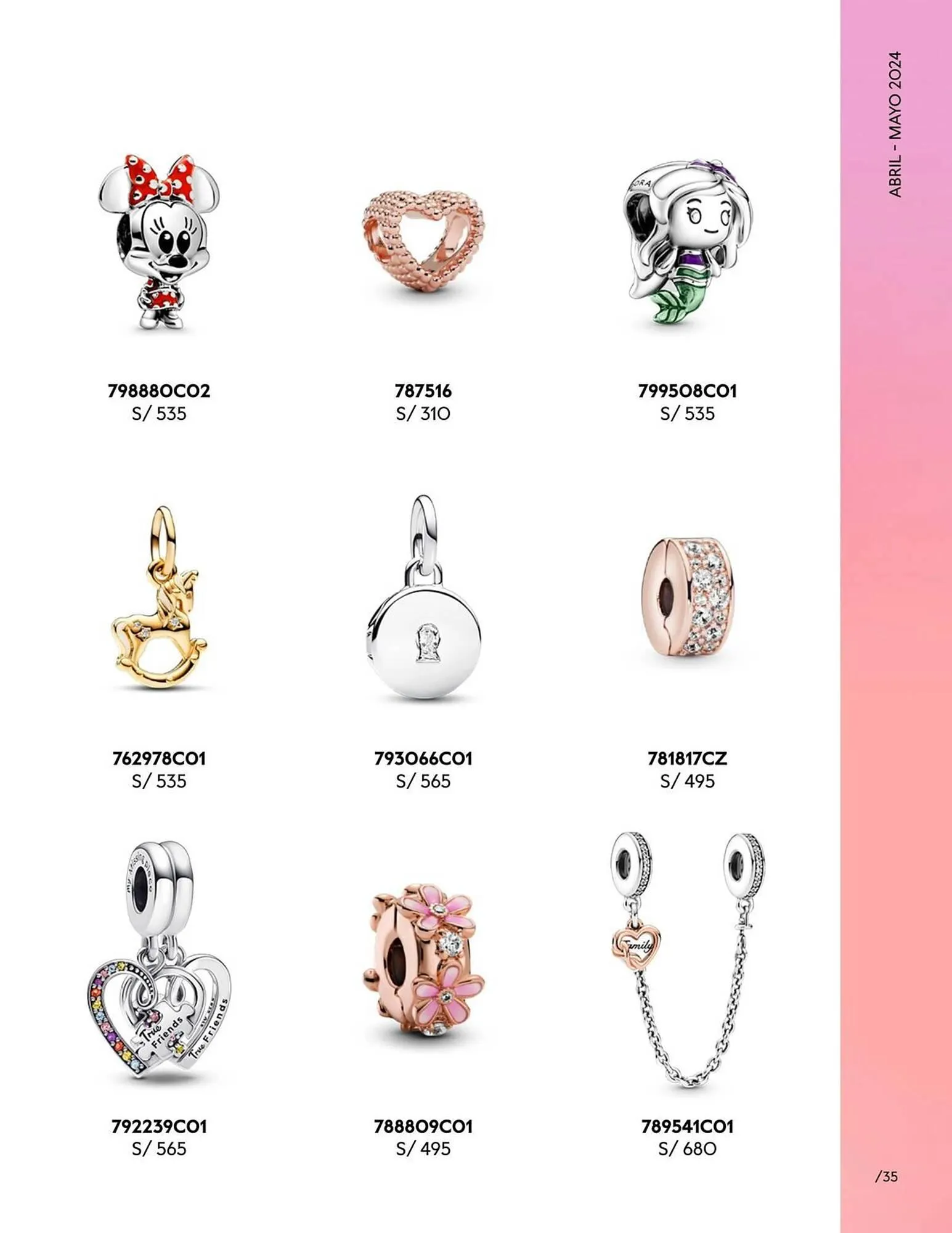 Catalogo de Catálogo Pandora 29 de abril al 31 de mayo 2024 - Pag 35