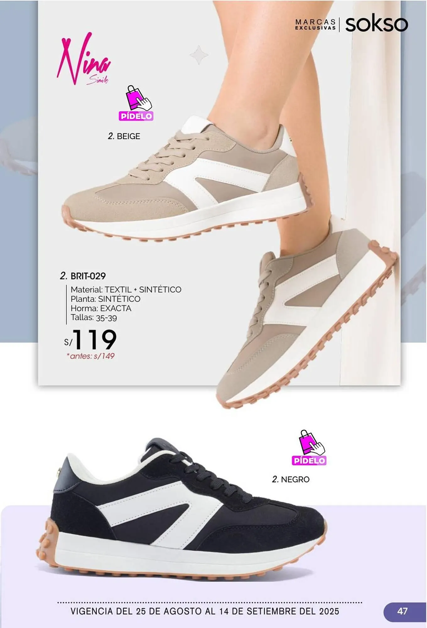 Catalogo de Catálogo Sokso 25 de agosto al 14 de setiembre 2025 - Pag 47