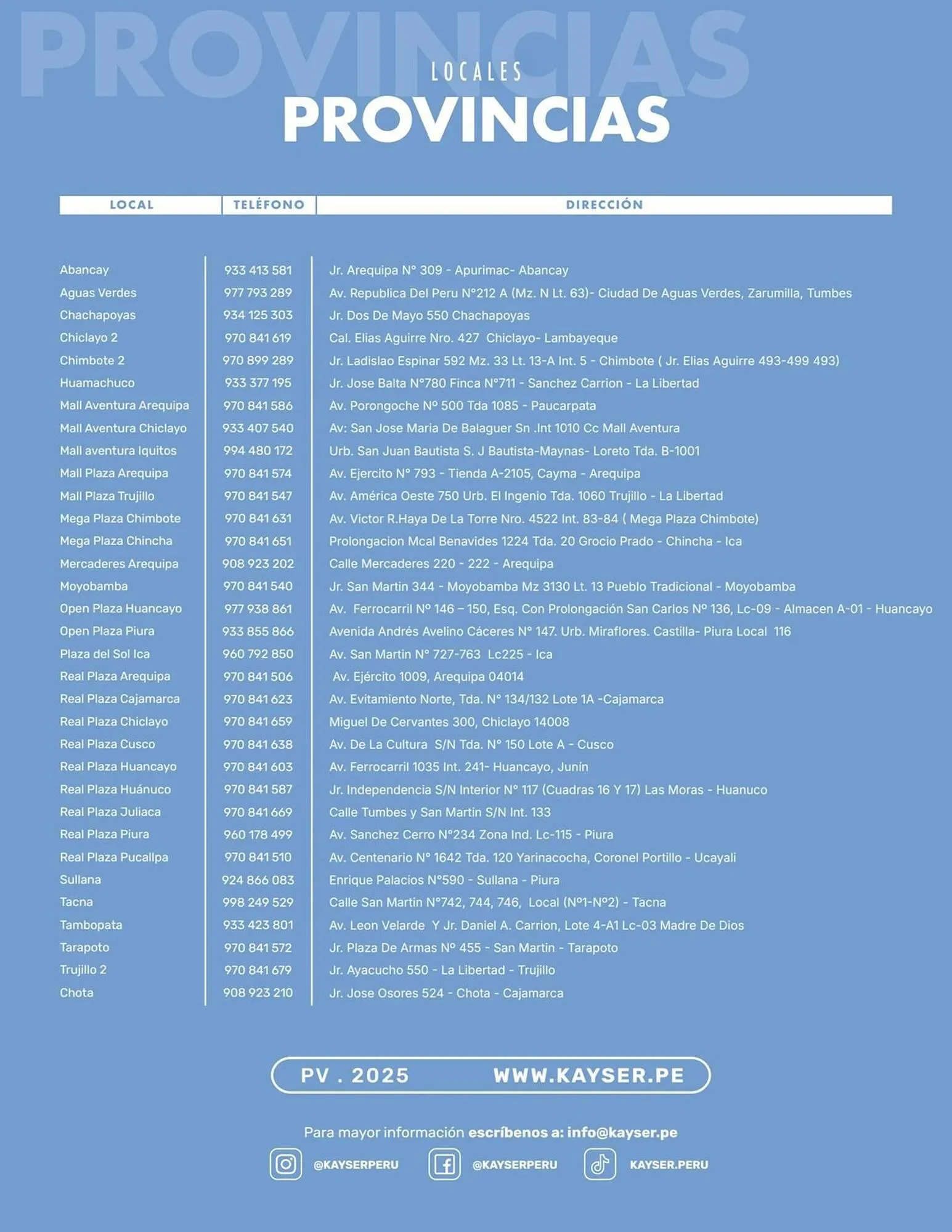 Catalogo de Catálogo Kayser 13 de mayo al 30 de junio 2025 - Pag 3