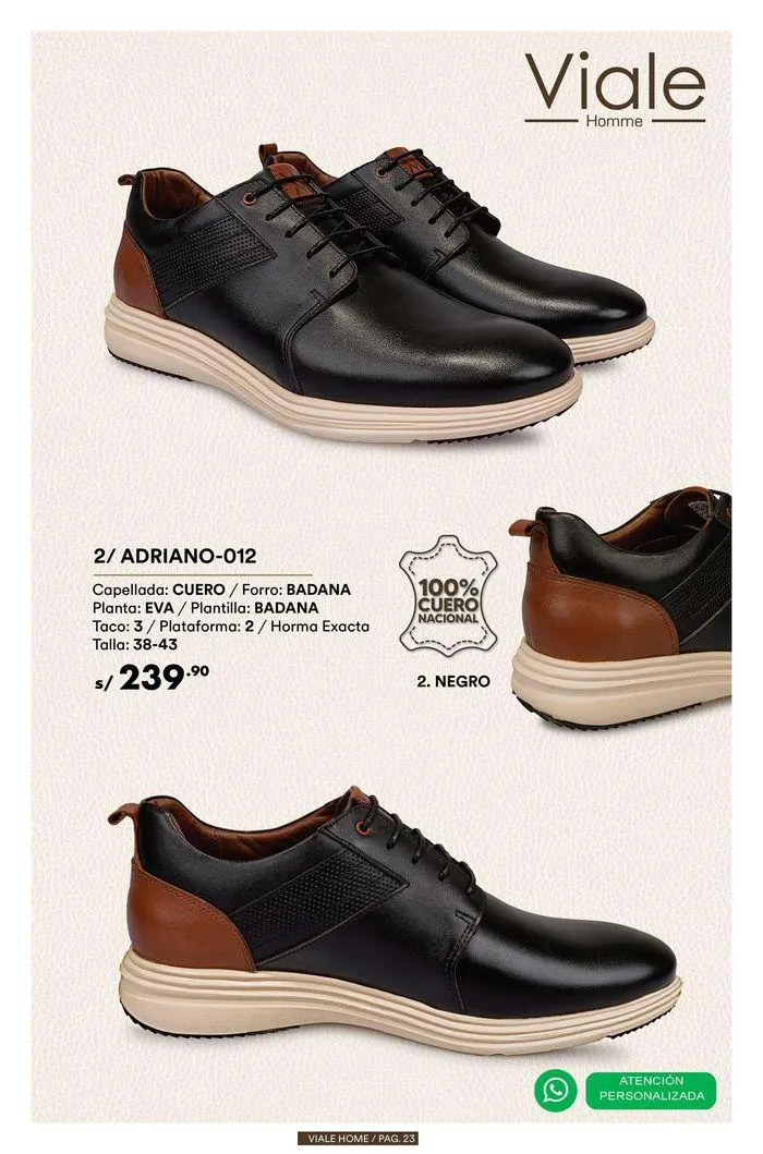 Catalogo de Calzados de Caballeros  11 de julio al 31 de julio 2024 - Pag 23